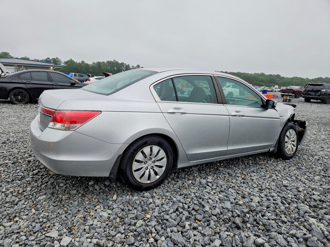 2011 Honda Accord Lx Silver vin: 1HGCP2F34BA153243