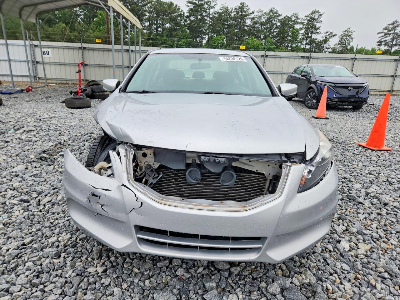 2011 Honda Accord Lx Silver vin: 1HGCP2F34BA153243