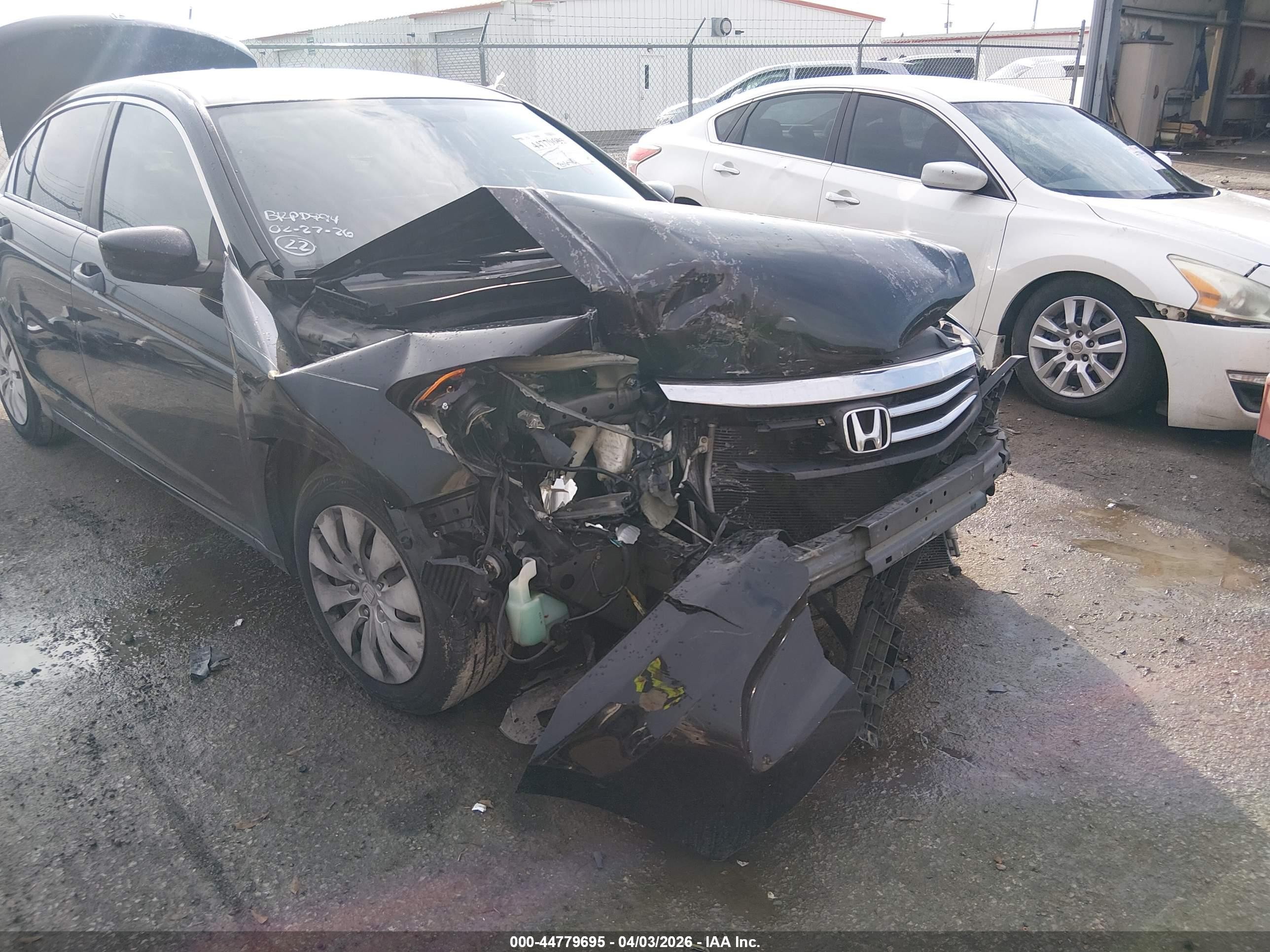 2012 Honda Accord 2.4 Lx Black vin: 1HGCP2F34CA017776