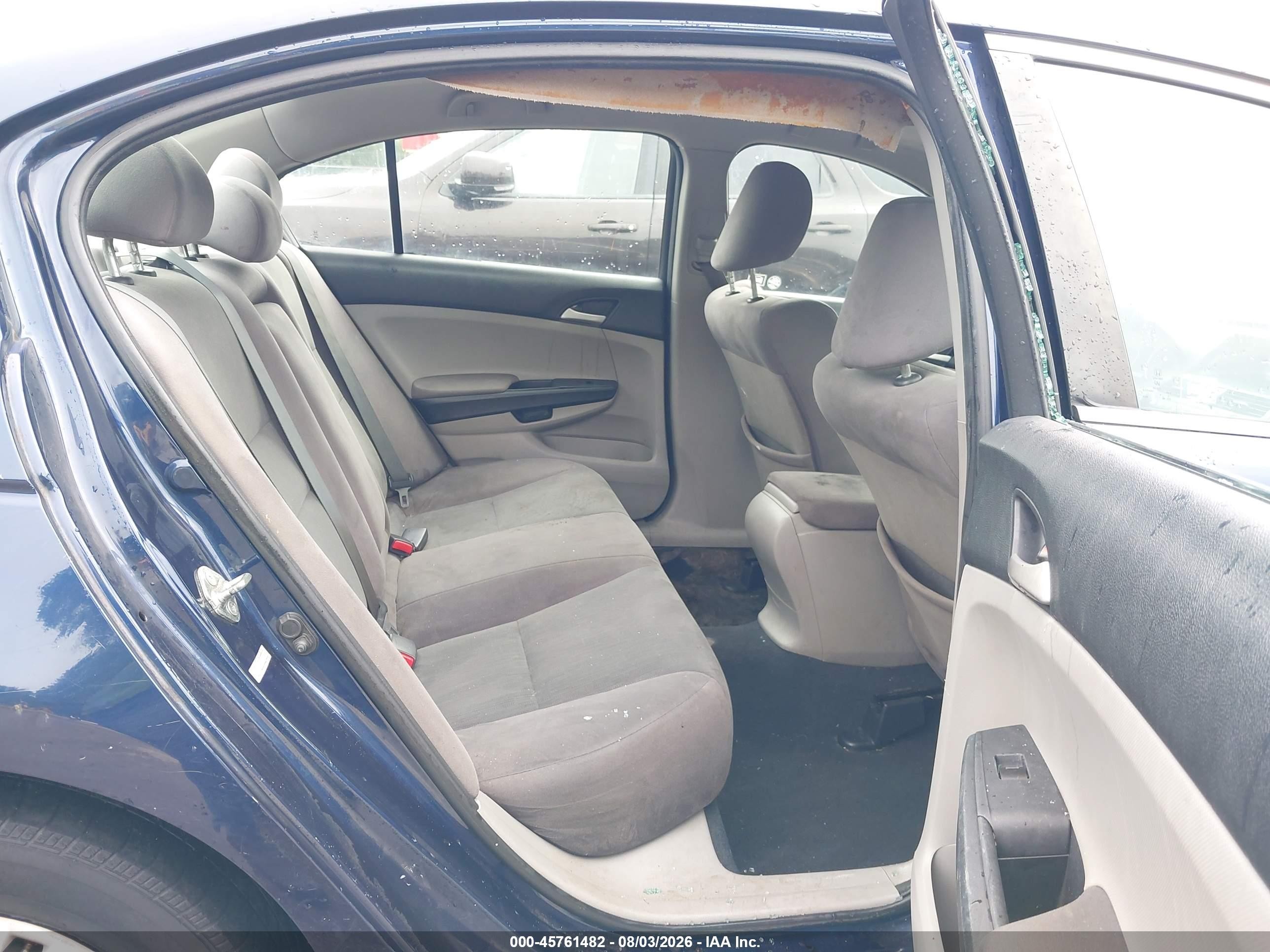 2012 Honda Accord Sdn Lx Blue vin: 1HGCP2F34CA040958