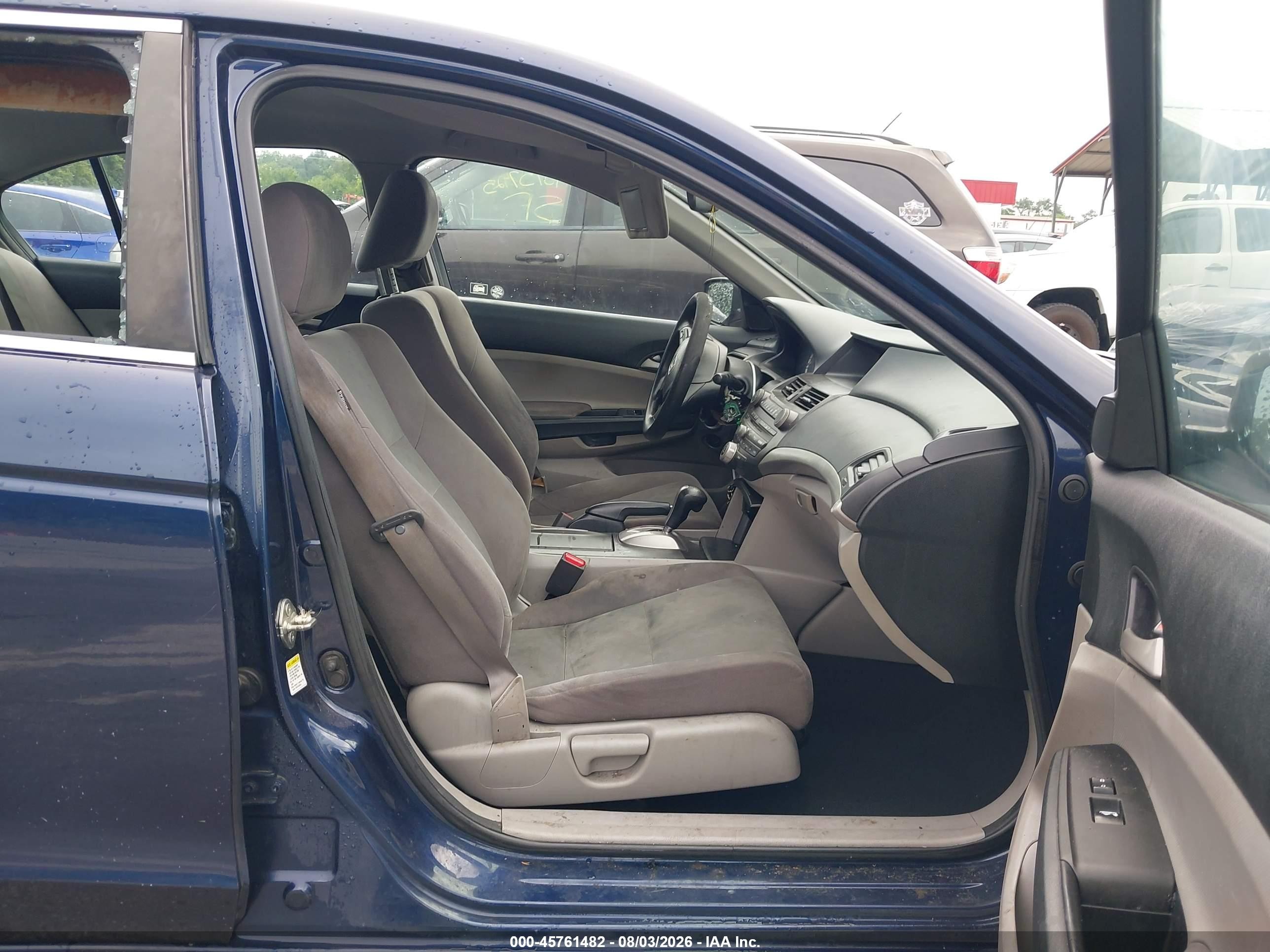 2012 Honda Accord Sdn Lx Blue vin: 1HGCP2F34CA040958