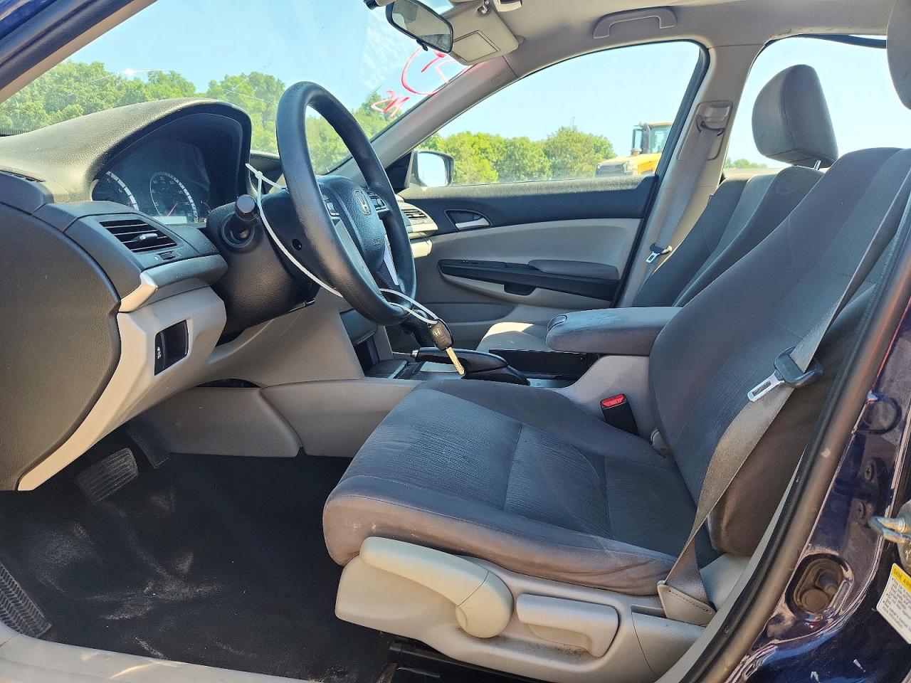 2012 Honda Accord Lx Blue vin: 1HGCP2F34CA044265