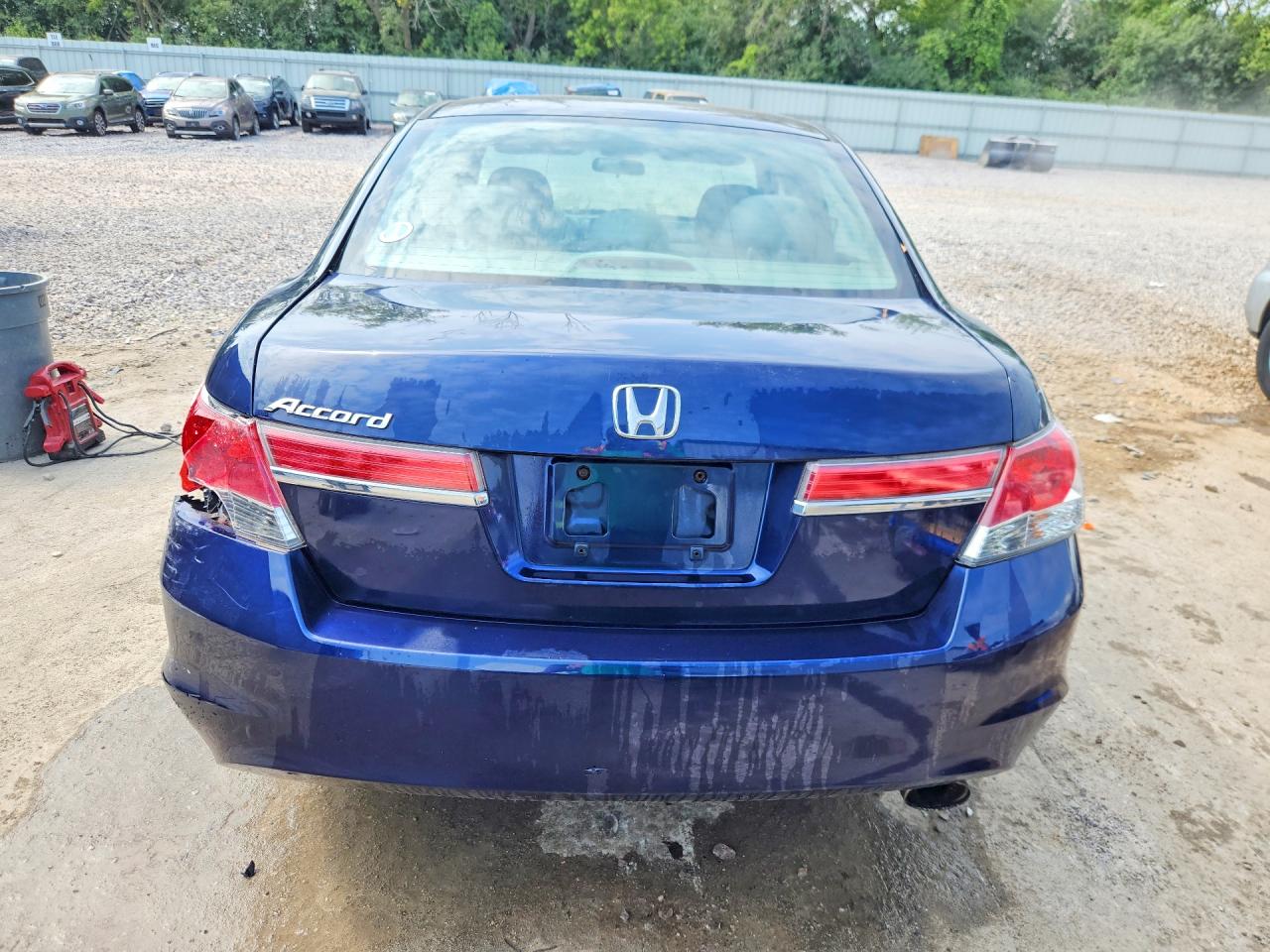 2012 Honda Accord Lx Blue vin: 1HGCP2F34CA044265