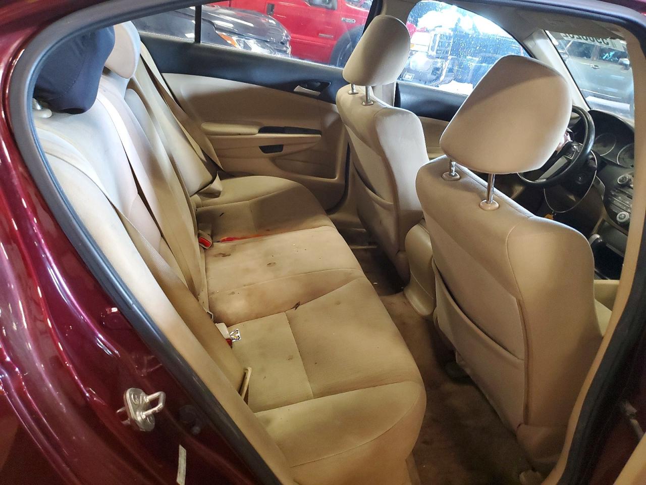 2012 Honda Accord Lx Burgundy vin: 1HGCP2F34CA045044