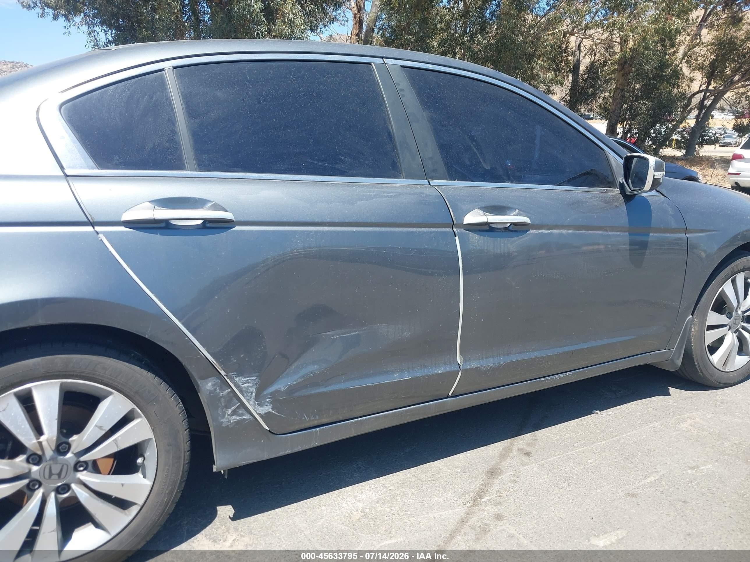 2012 Honda Accord Sdn Lx Серый vin: 1HGCP2F34CA049370