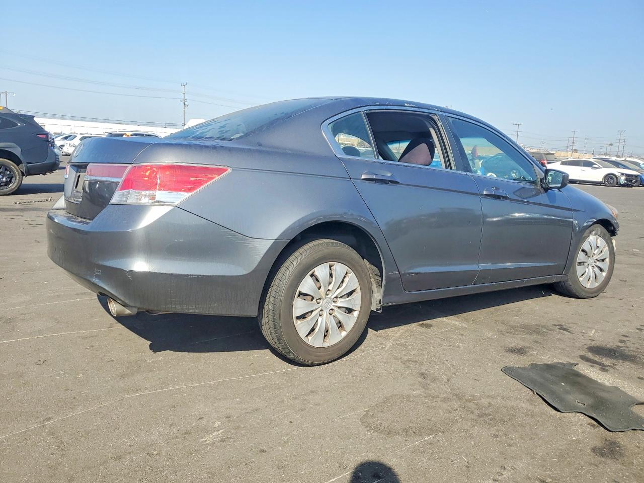 2012 Honda Accord Lx Silver vin: 1HGCP2F34CA057453