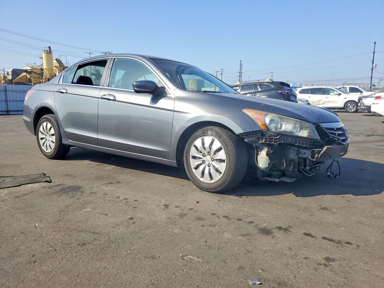 2012 Honda Accord Lx Silver vin: 1HGCP2F34CA057453