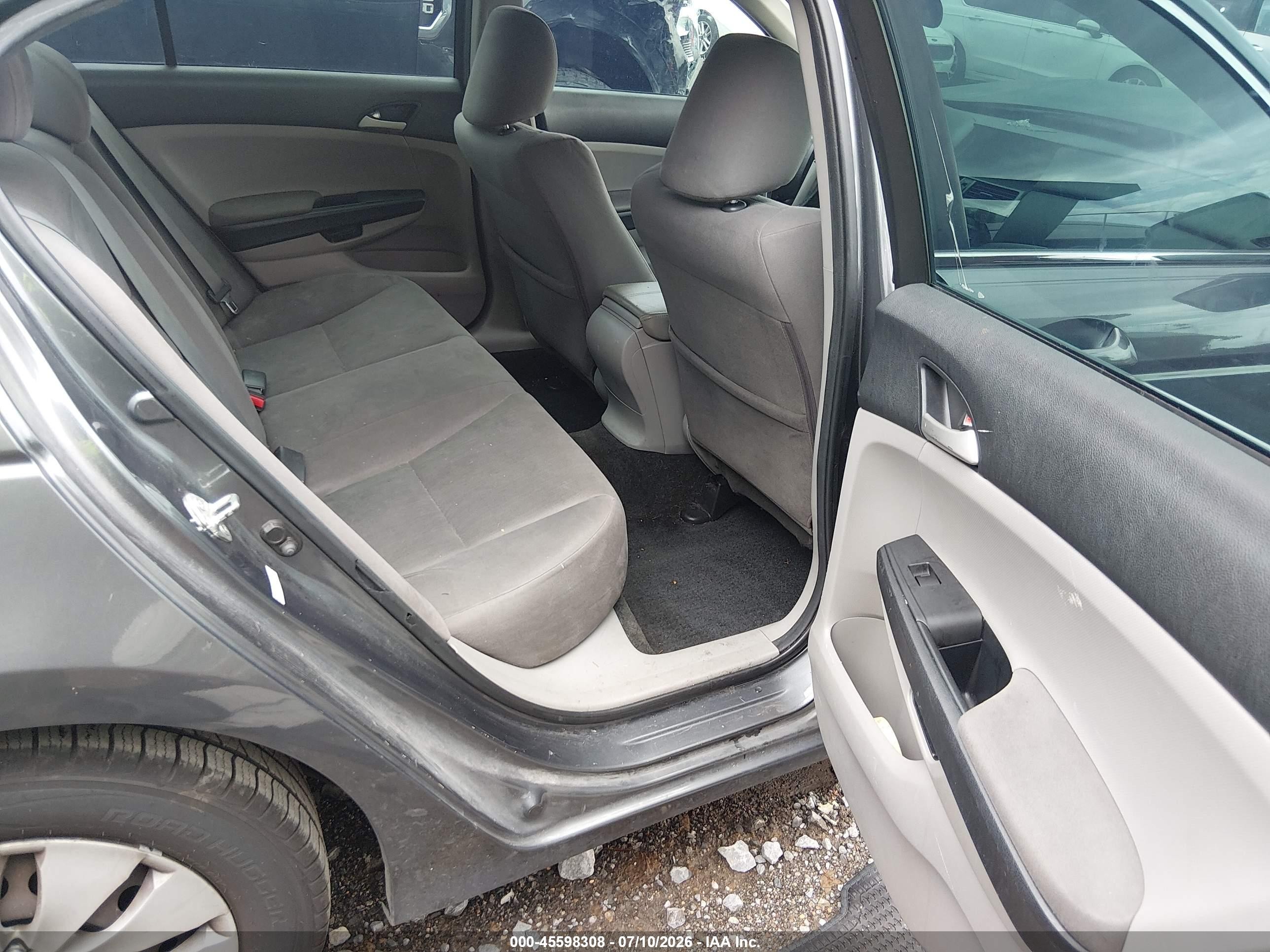 2012 Honda Accord Sdn Lx Gray vin: 1HGCP2F34CA059185