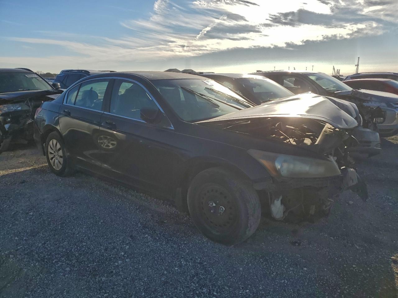 2012 Honda Accord Lx Черный vin: 1HGCP2F34CA082076