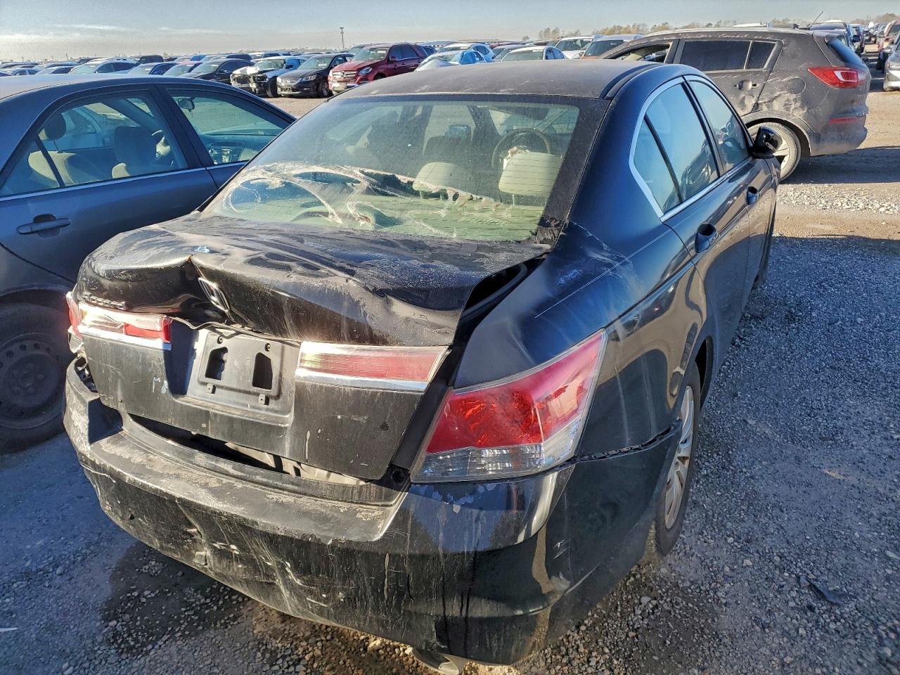 2012 Honda Accord Lx Черный vin: 1HGCP2F34CA082076