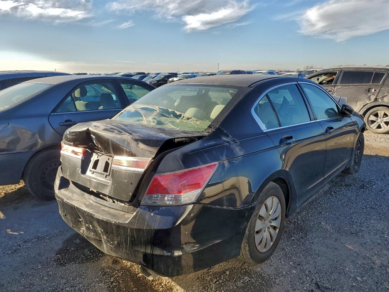 2012 Honda Accord Lx Черный vin: 1HGCP2F34CA082076