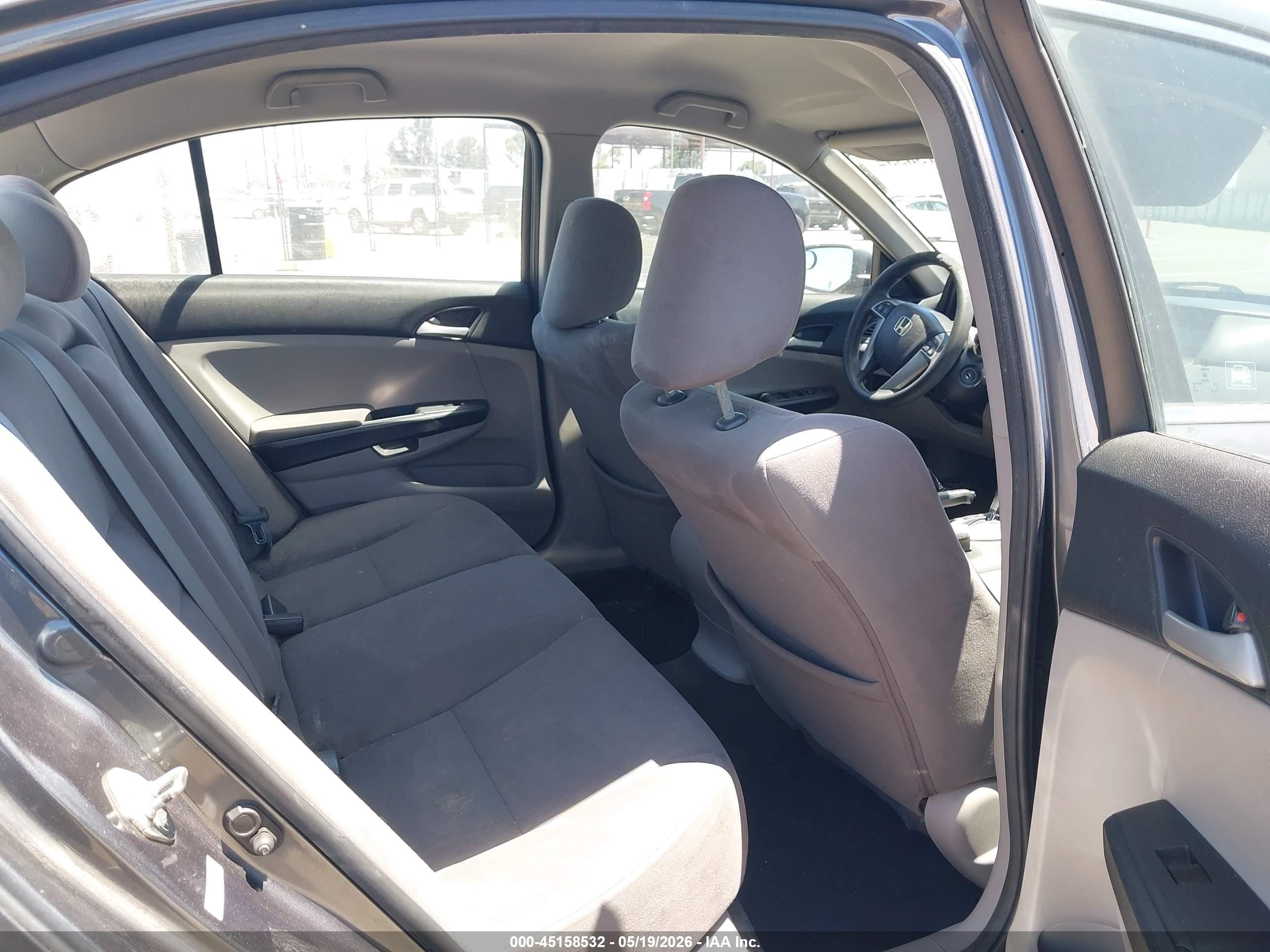 2012 Honda Accord 2.4 Lx Gray vin: 1HGCP2F34CA085995