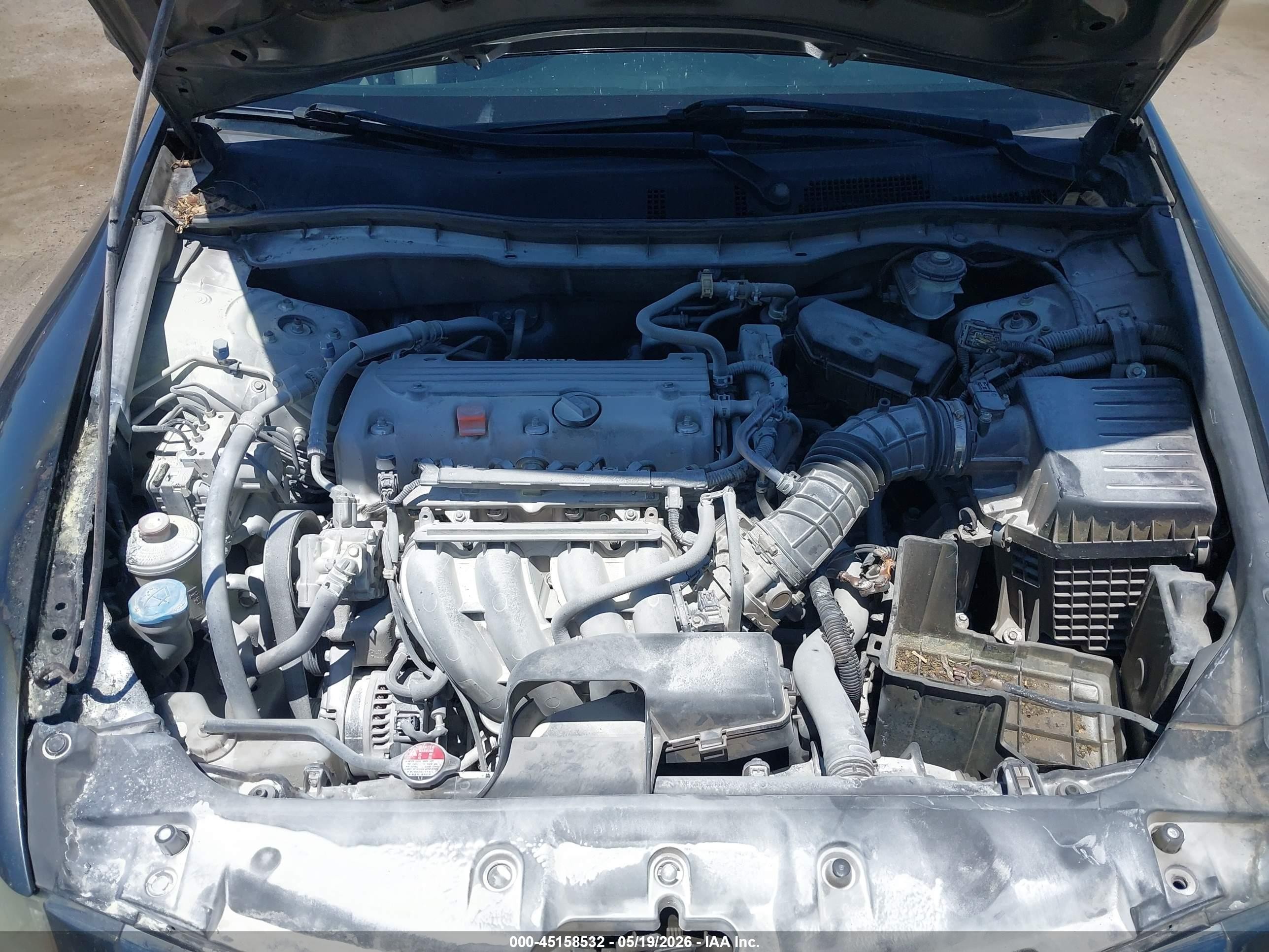 2012 Honda Accord 2.4 Lx Gray vin: 1HGCP2F34CA085995
