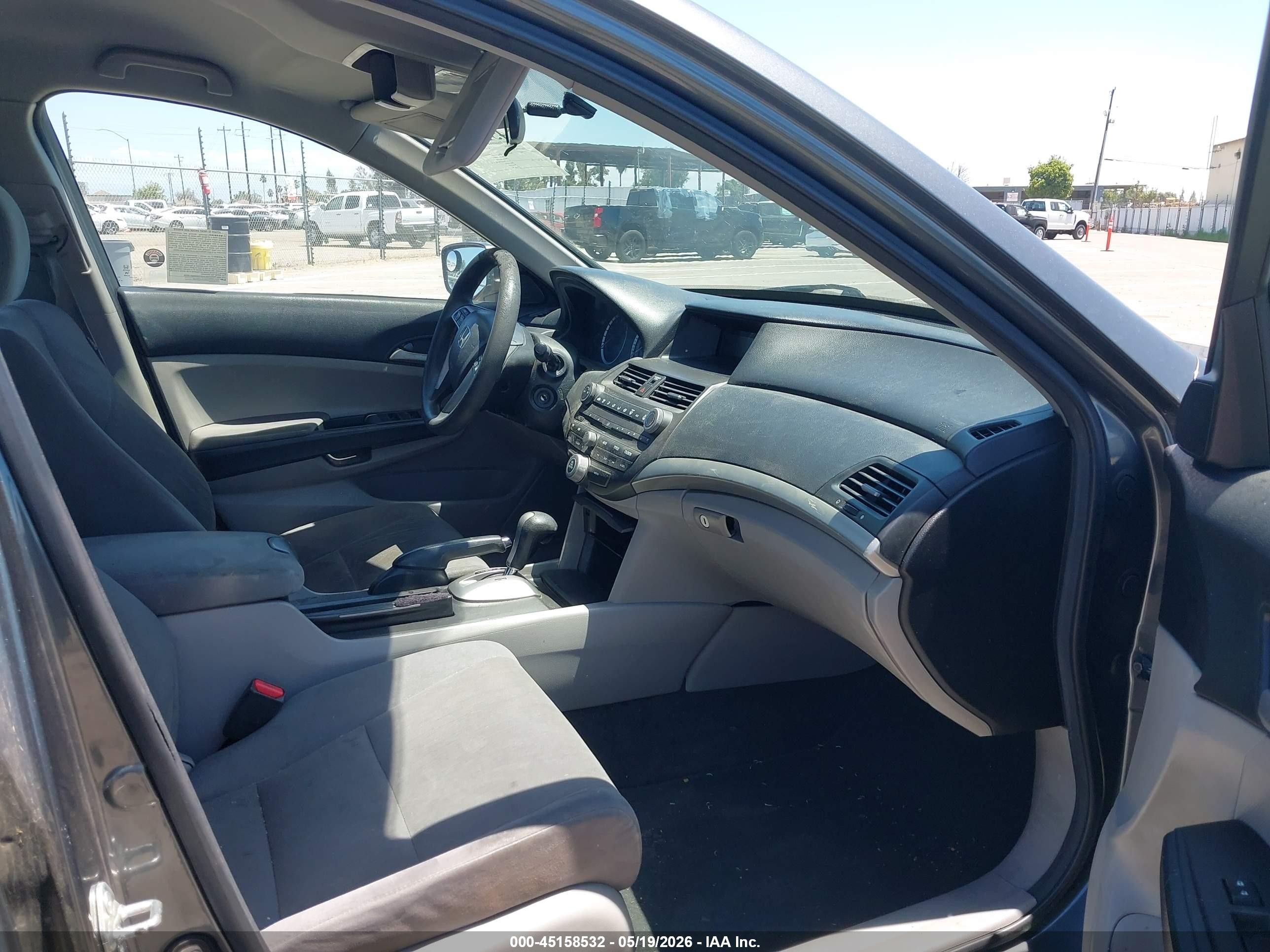2012 Honda Accord 2.4 Lx Gray vin: 1HGCP2F34CA085995