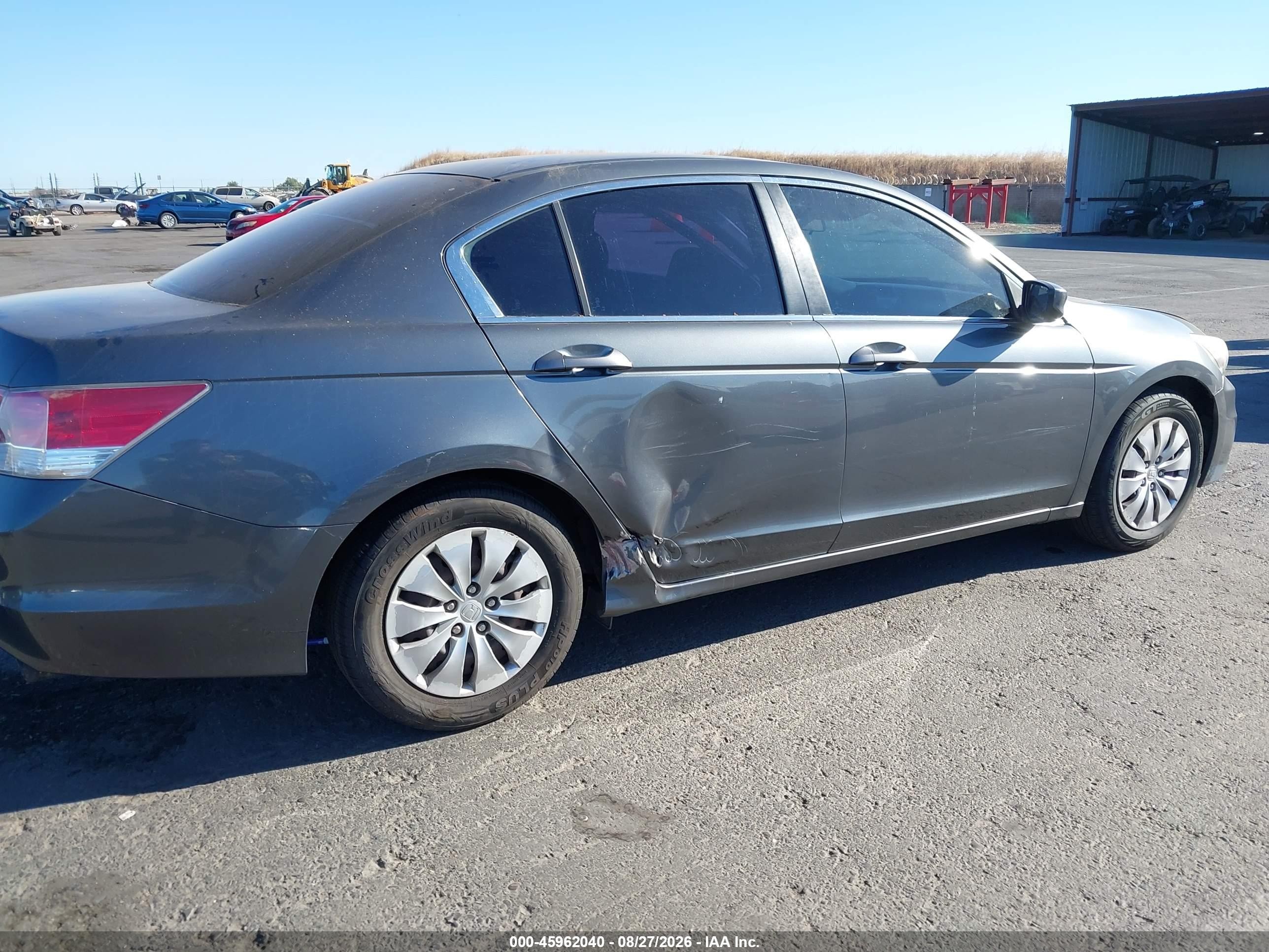 2012 Honda Accord Sdn Lx Gray vin: 1HGCP2F34CA088878