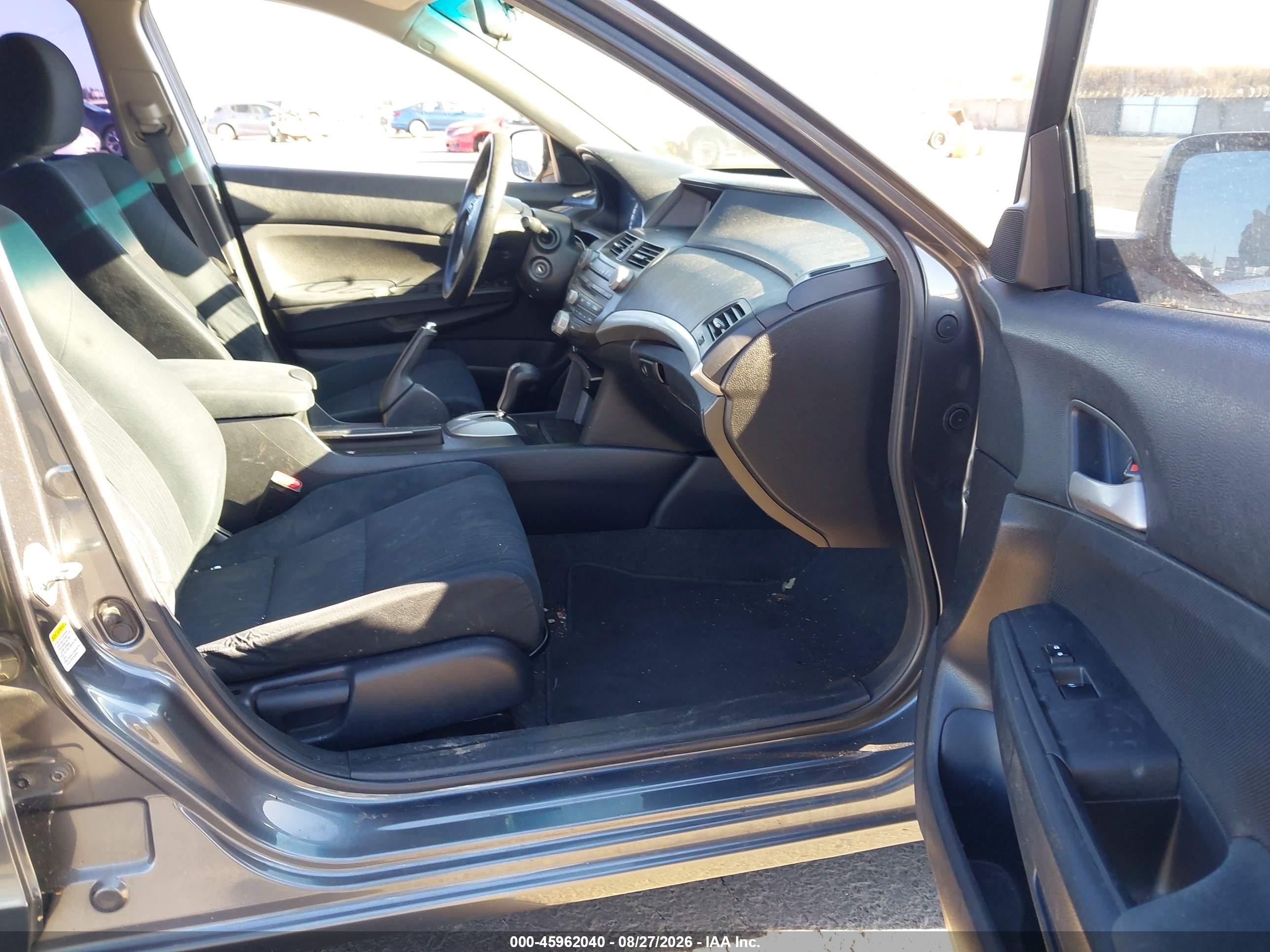 2012 Honda Accord Sdn Lx Gray vin: 1HGCP2F34CA088878