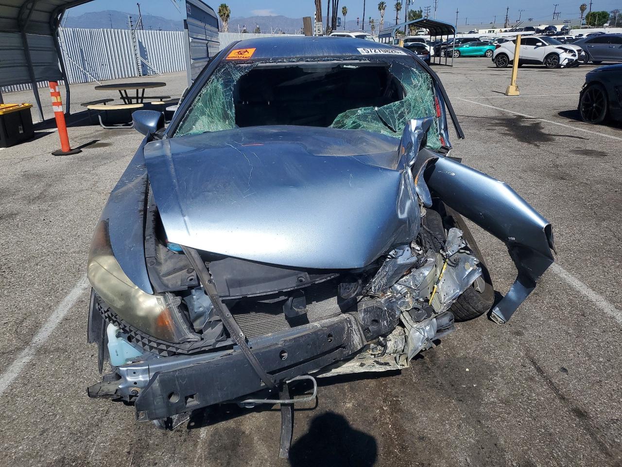2012 Honda Accord Lx Blue vin: 1HGCP2F34CA090162