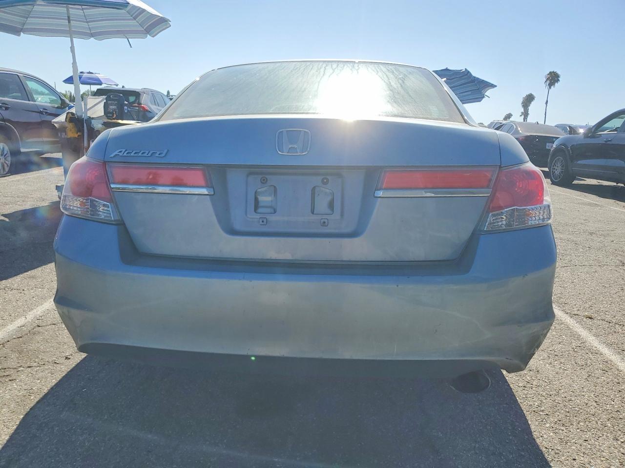 2012 Honda Accord Lx Blue vin: 1HGCP2F34CA090162