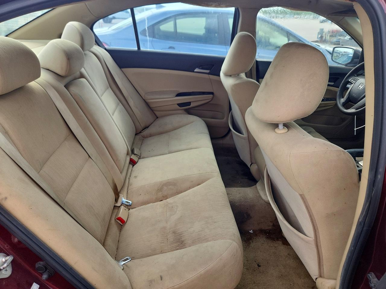2012 Honda Accord Lx Maroon vin: 1HGCP2F34CA115934