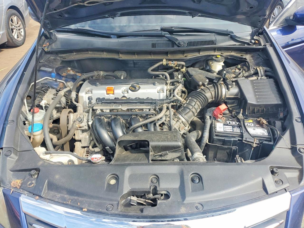 2012 Honda Accord Lx Blue vin: 1HGCP2F34CA127582