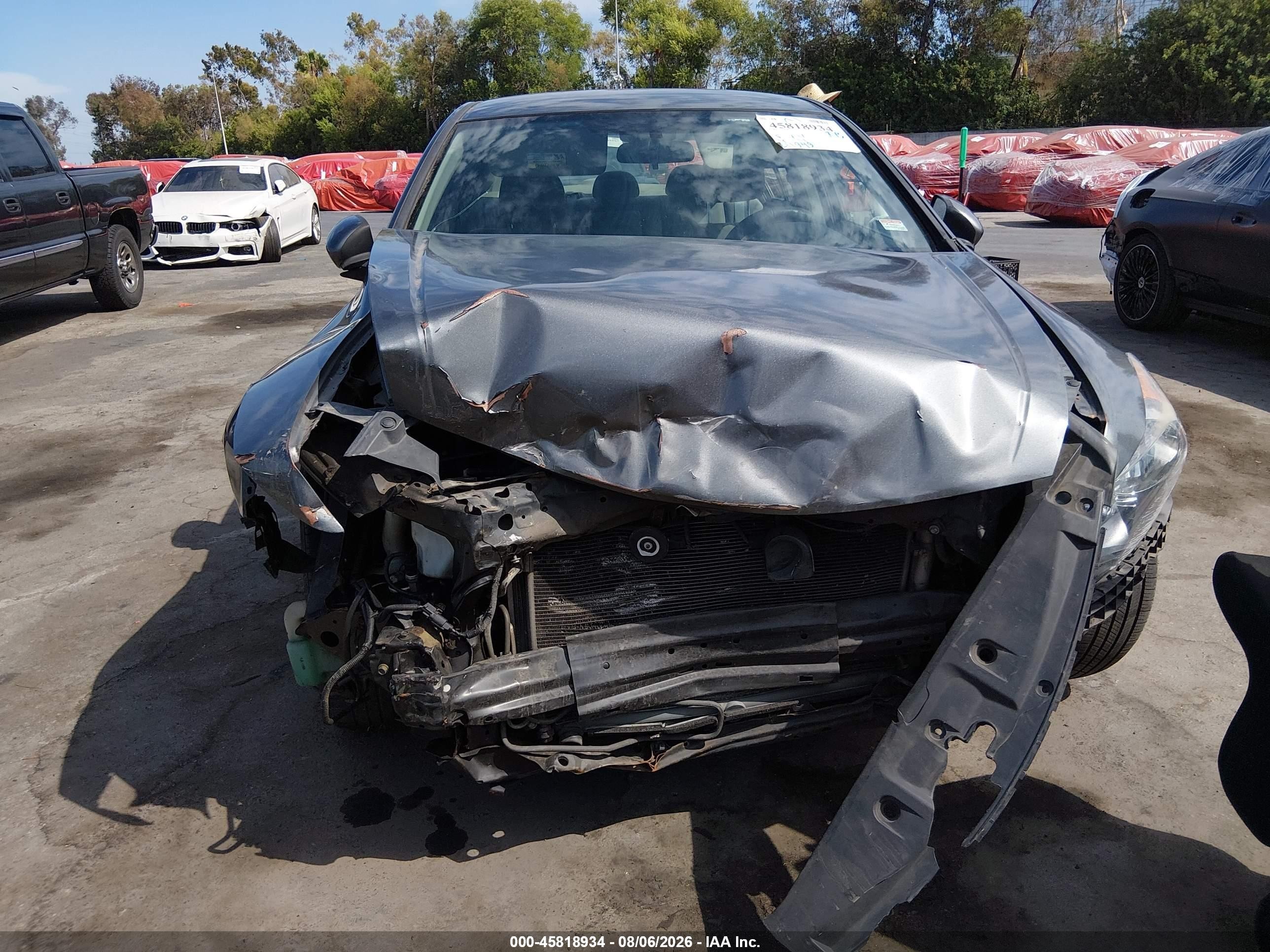 2012 Honda Accord Sdn Lx Gray vin: 1HGCP2F34CA134239