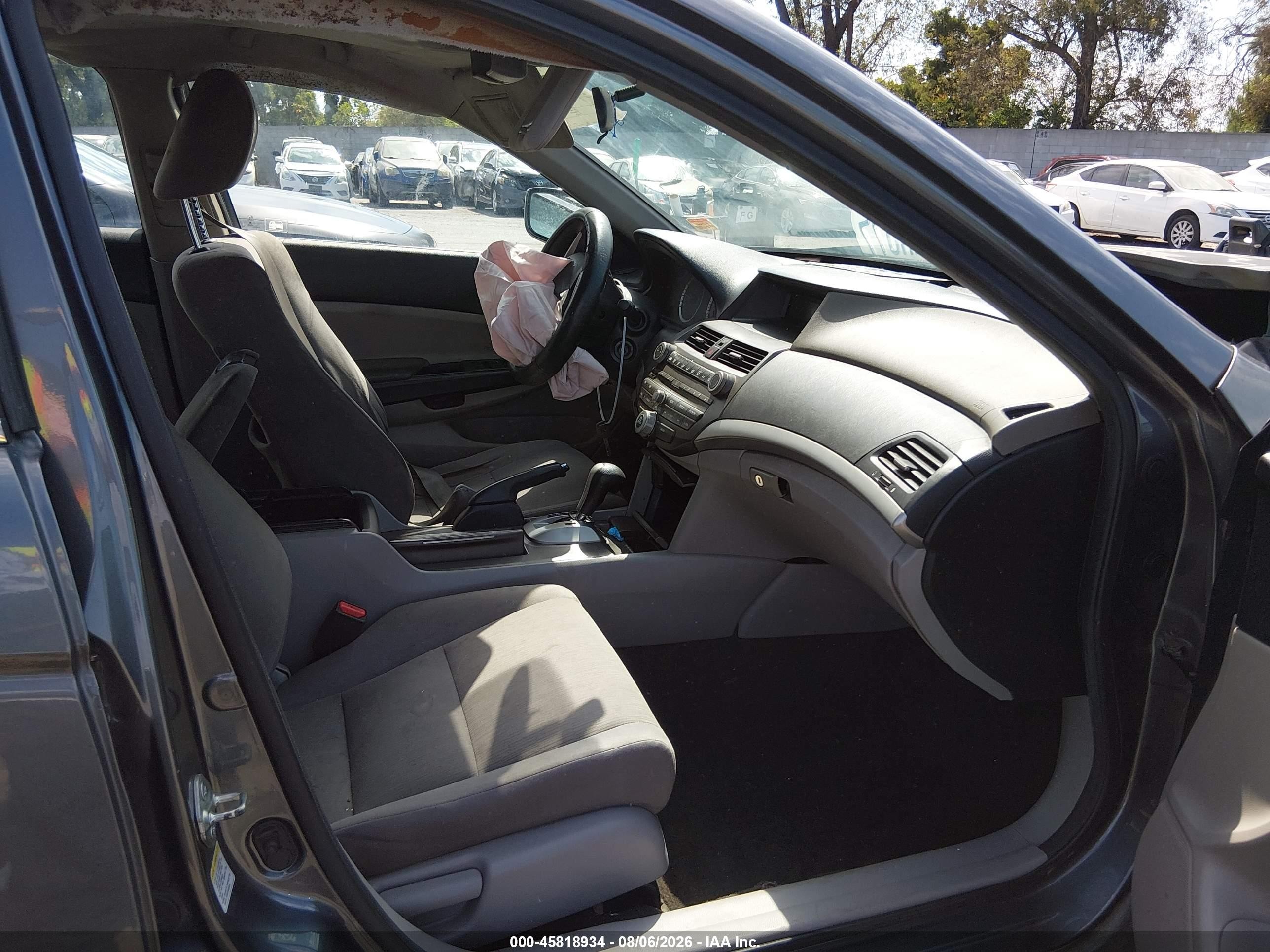 2012 Honda Accord Sdn Lx Gray vin: 1HGCP2F34CA134239