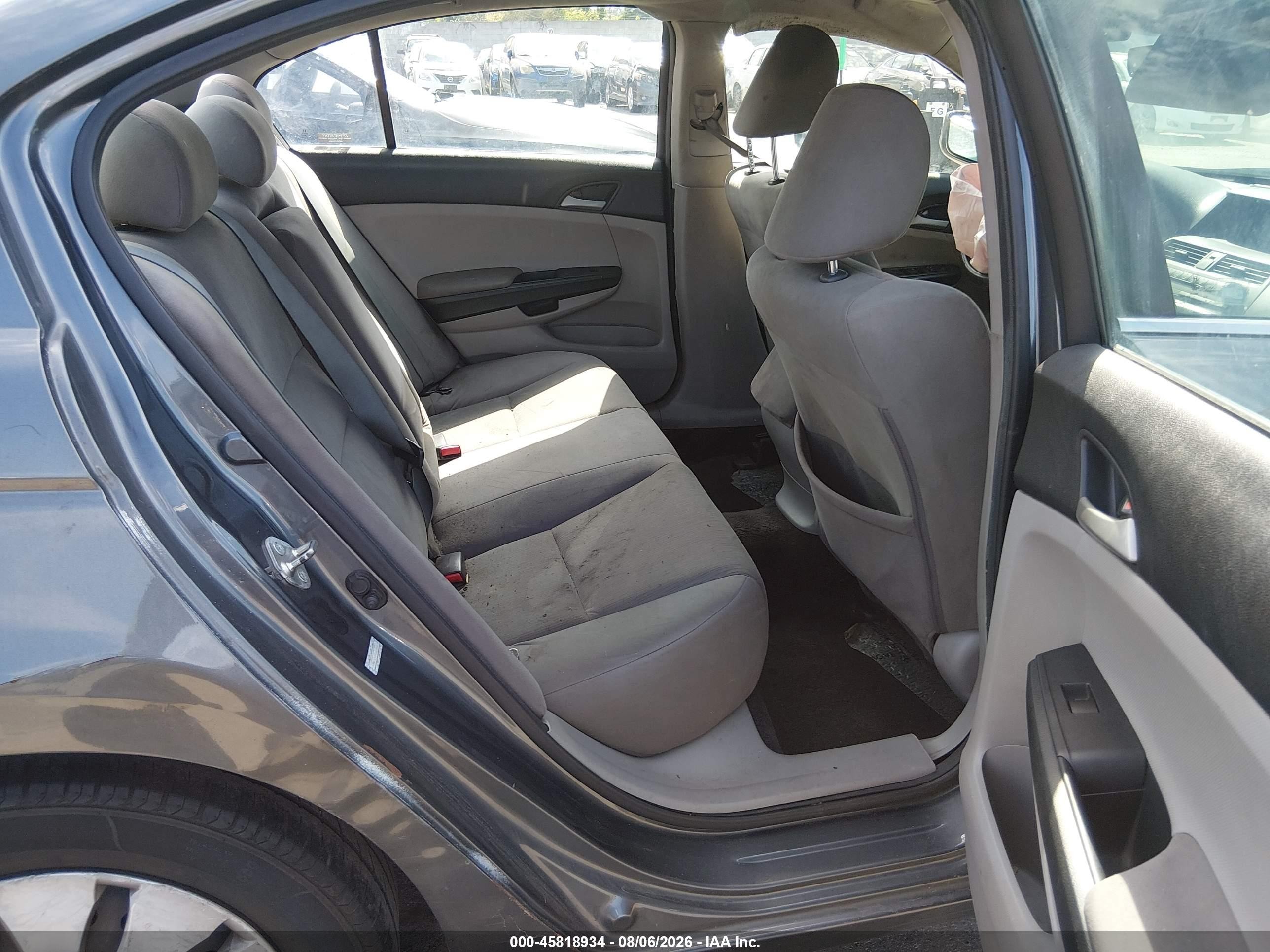 2012 Honda Accord Sdn Lx Gray vin: 1HGCP2F34CA134239