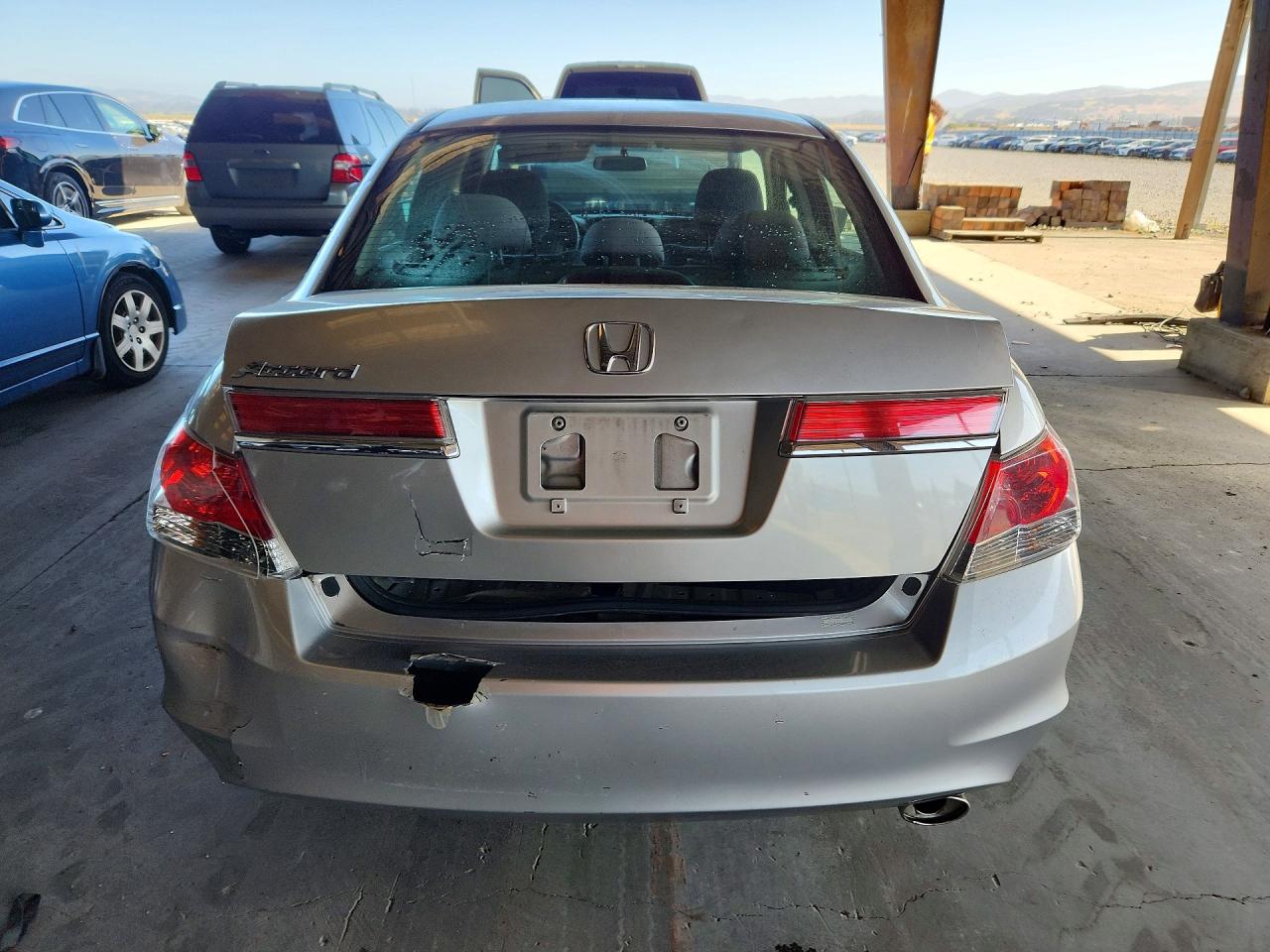 2012 Honda Accord Lx Silver vin: 1HGCP2F34CA141126
