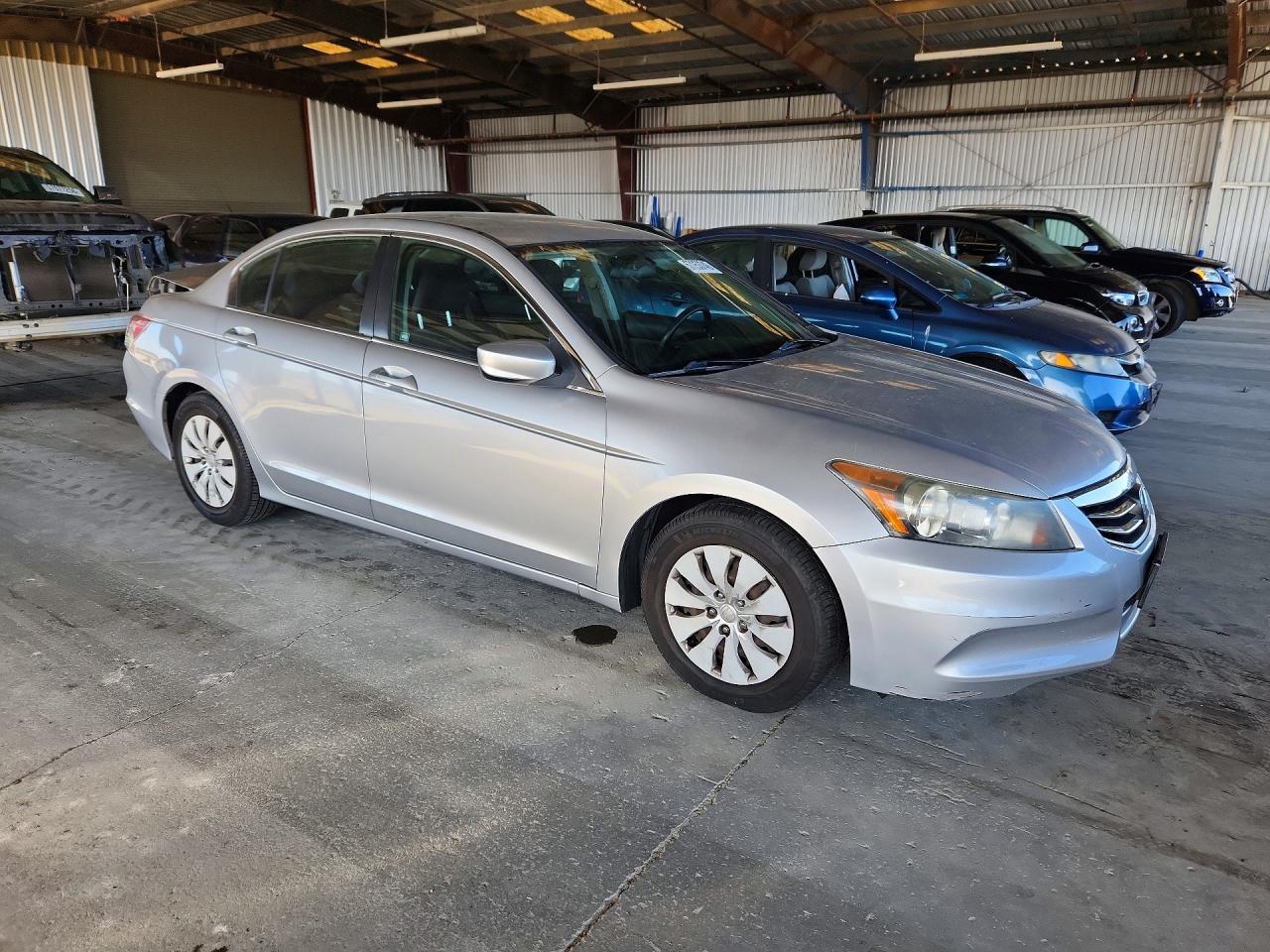 2012 Honda Accord Lx Silver vin: 1HGCP2F34CA141126