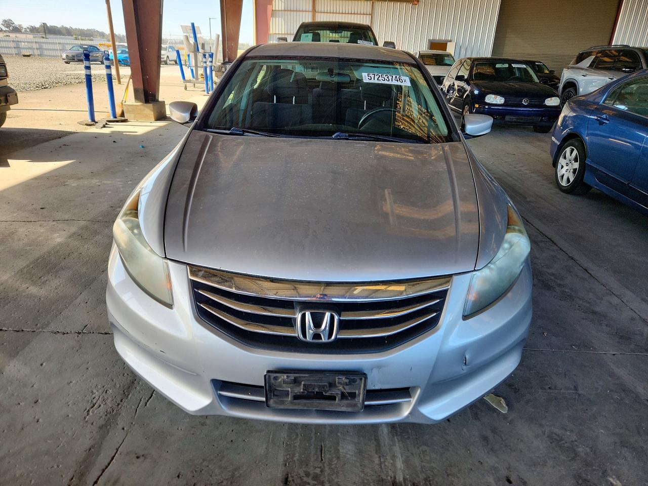 2012 Honda Accord Lx Silver vin: 1HGCP2F34CA141126