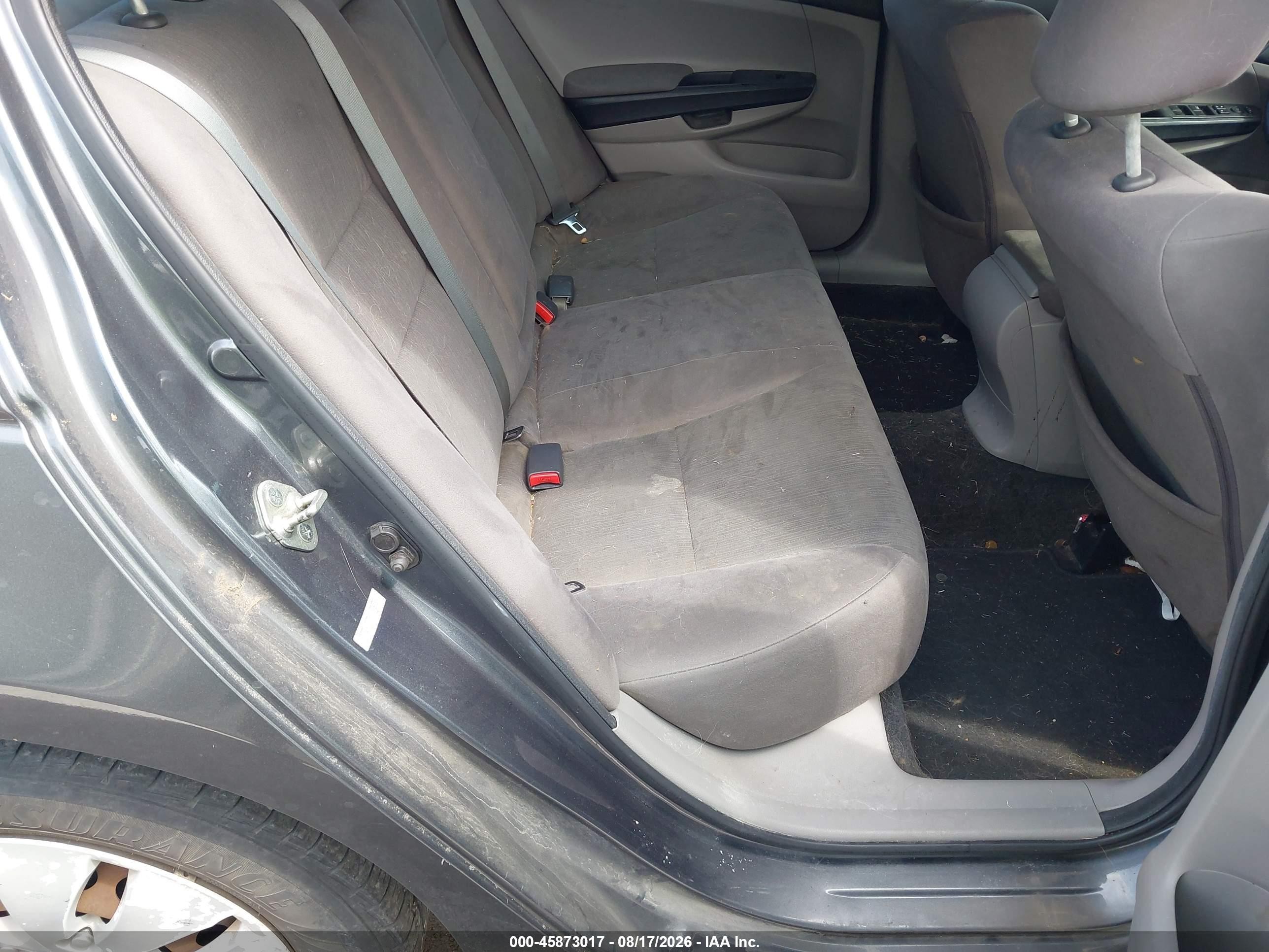 2012 Honda Accord Sdn Lx Gray vin: 1HGCP2F34CA145886