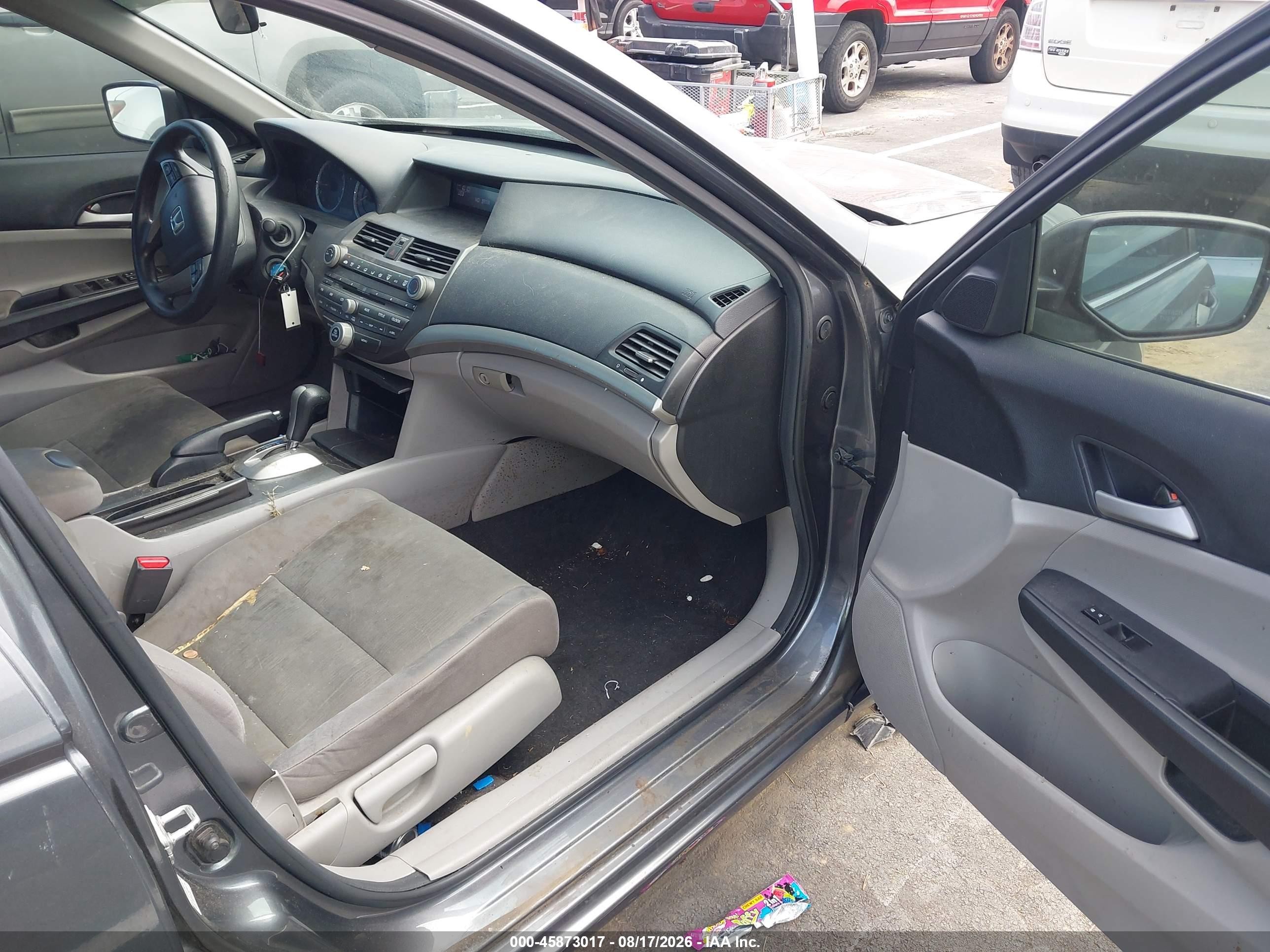 2012 Honda Accord Sdn Lx Gray vin: 1HGCP2F34CA145886