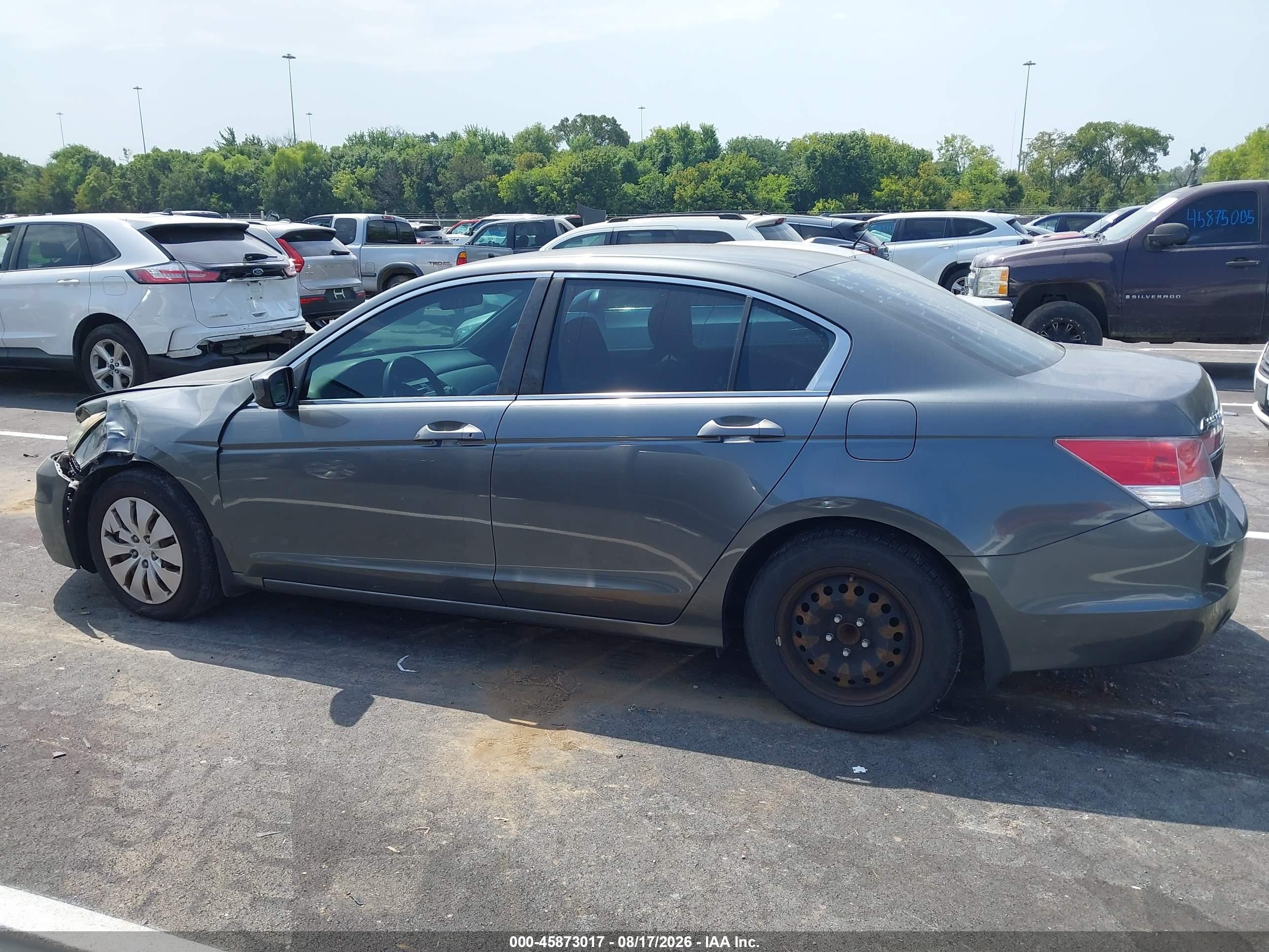 2012 Honda Accord Sdn Lx Gray vin: 1HGCP2F34CA145886