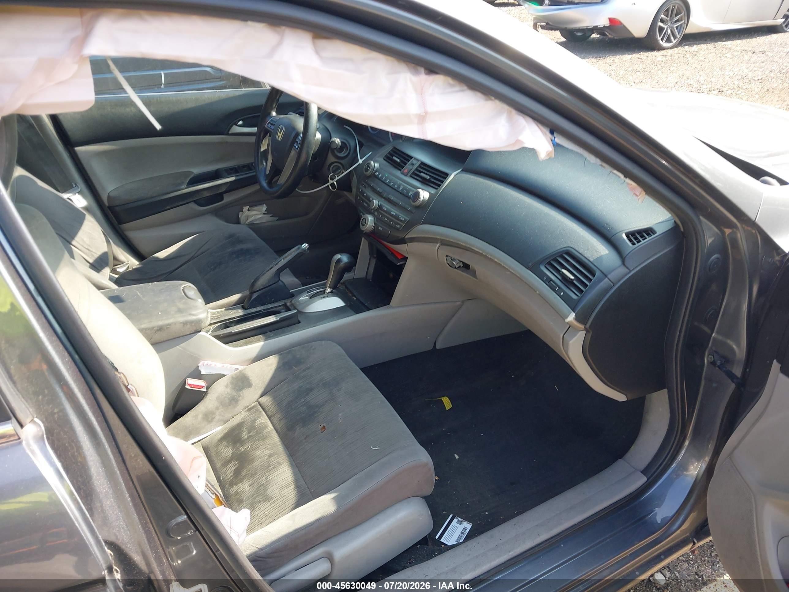 2012 Honda Accord Sdn Lx Серый vin: 1HGCP2F34CA166608