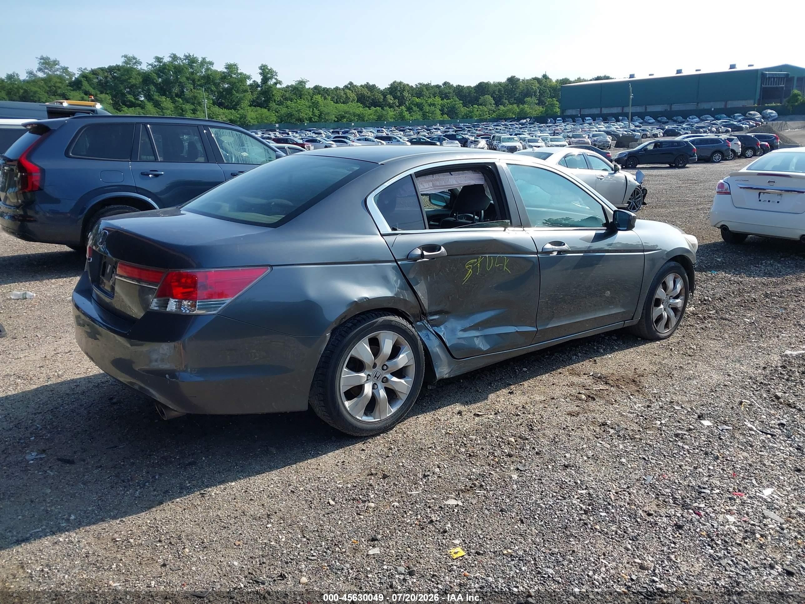 2012 Honda Accord Sdn Lx Серый vin: 1HGCP2F34CA166608