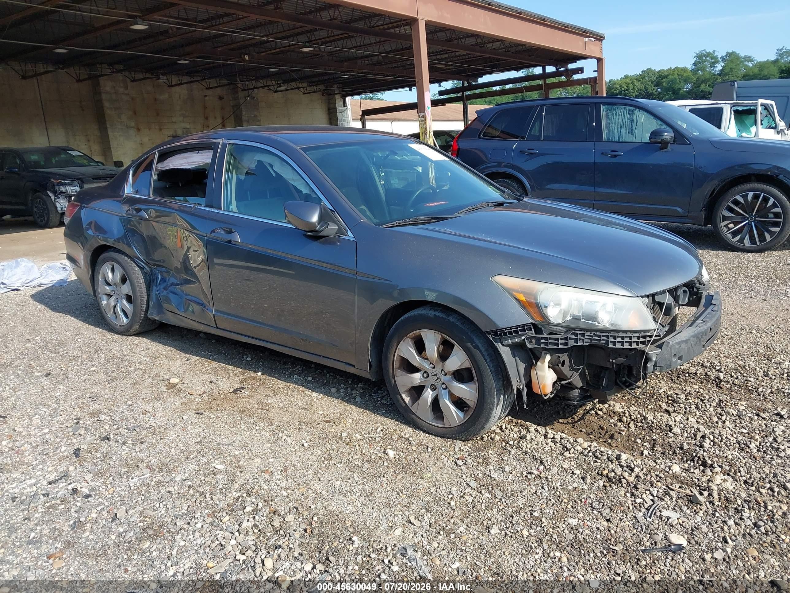 2012 Honda Accord Sdn Lx Серый vin: 1HGCP2F34CA166608