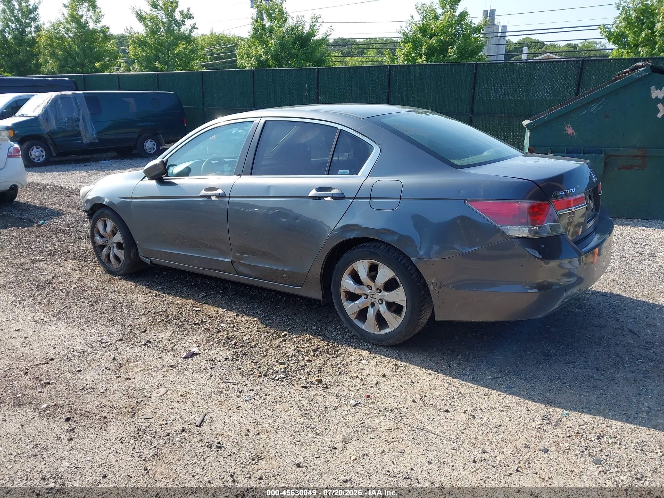 2012 Honda Accord Sdn Lx Серый vin: 1HGCP2F34CA166608