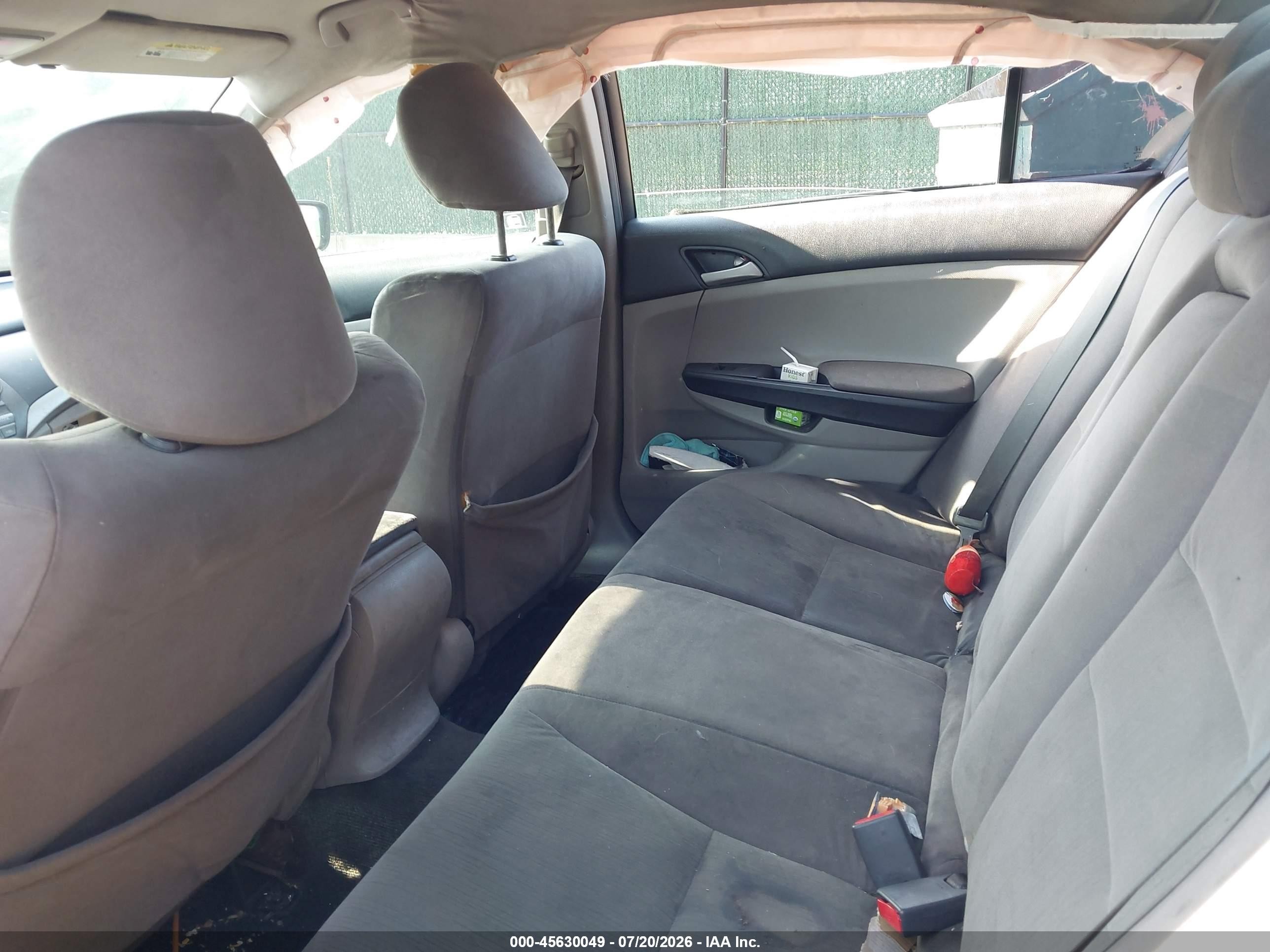 2012 Honda Accord Sdn Lx Серый vin: 1HGCP2F34CA166608