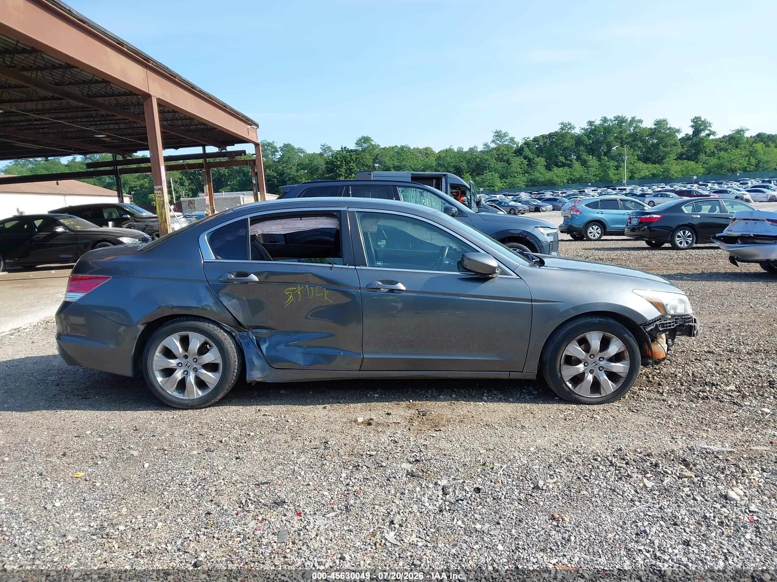 2012 Honda Accord Sdn Lx Серый vin: 1HGCP2F34CA166608