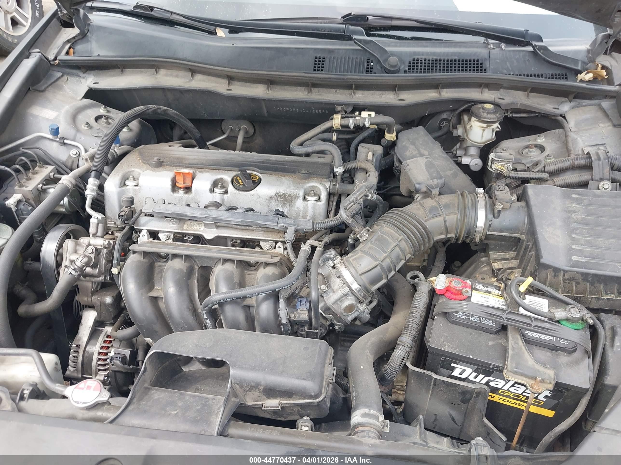 2012 Honda Accord 2.4 Lx Gray vin: 1HGCP2F34CA168598