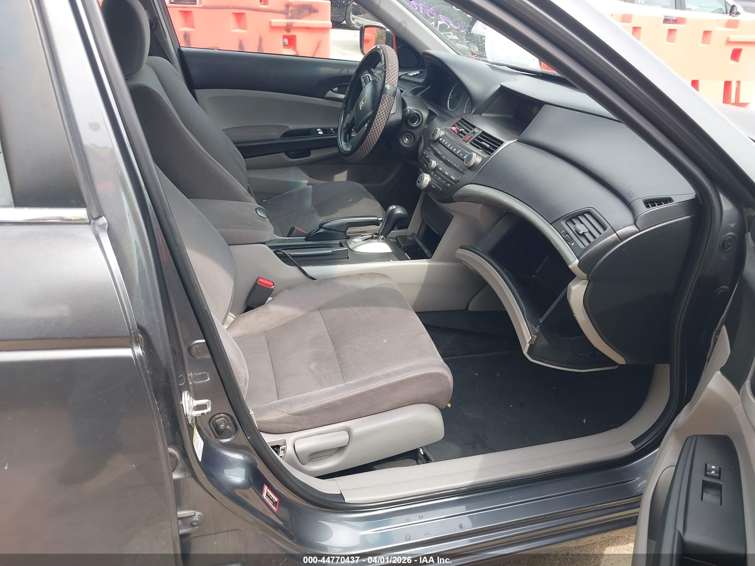 2012 Honda Accord 2.4 Lx Gray vin: 1HGCP2F34CA168598