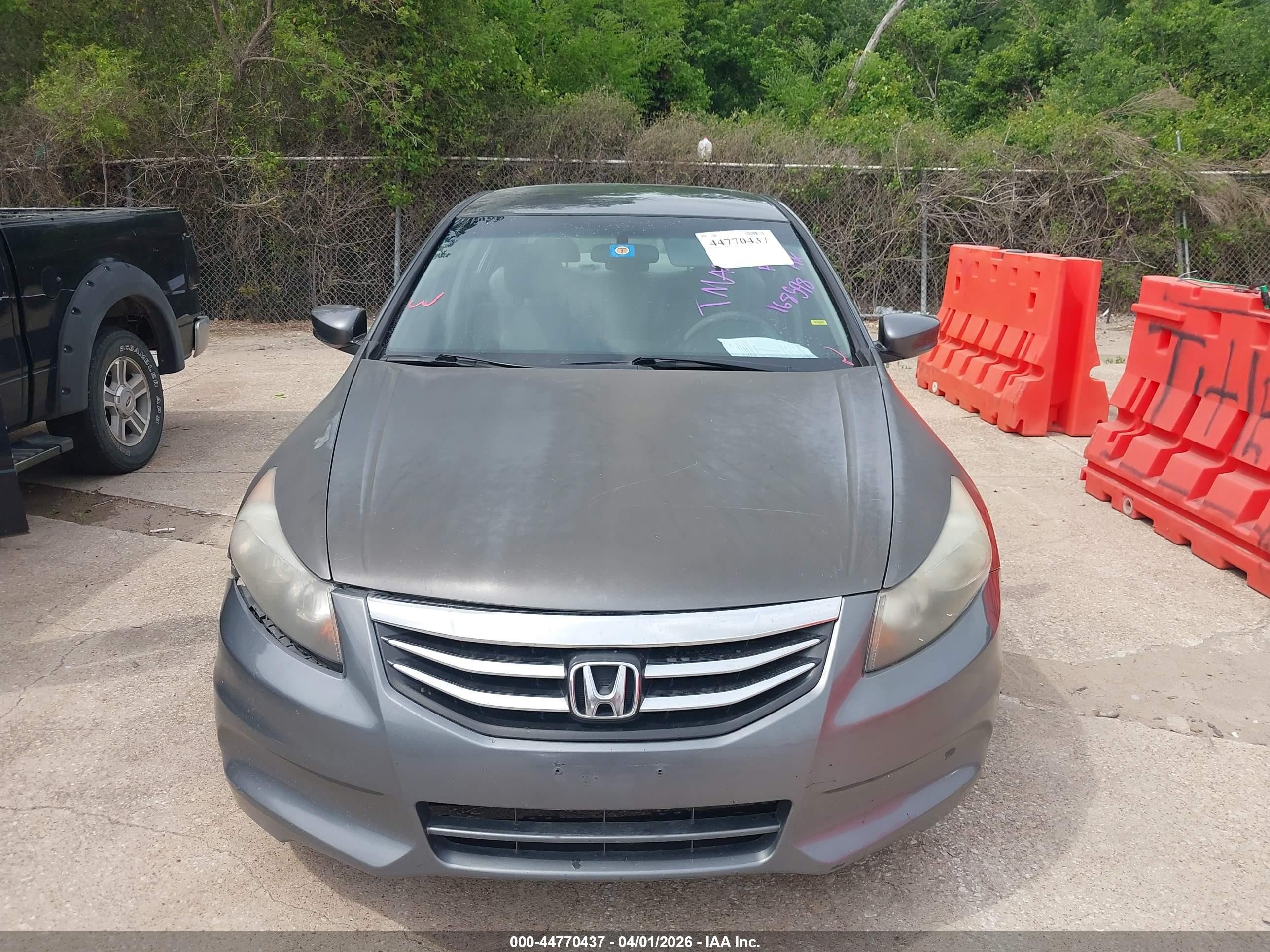 2012 Honda Accord 2.4 Lx Gray vin: 1HGCP2F34CA168598