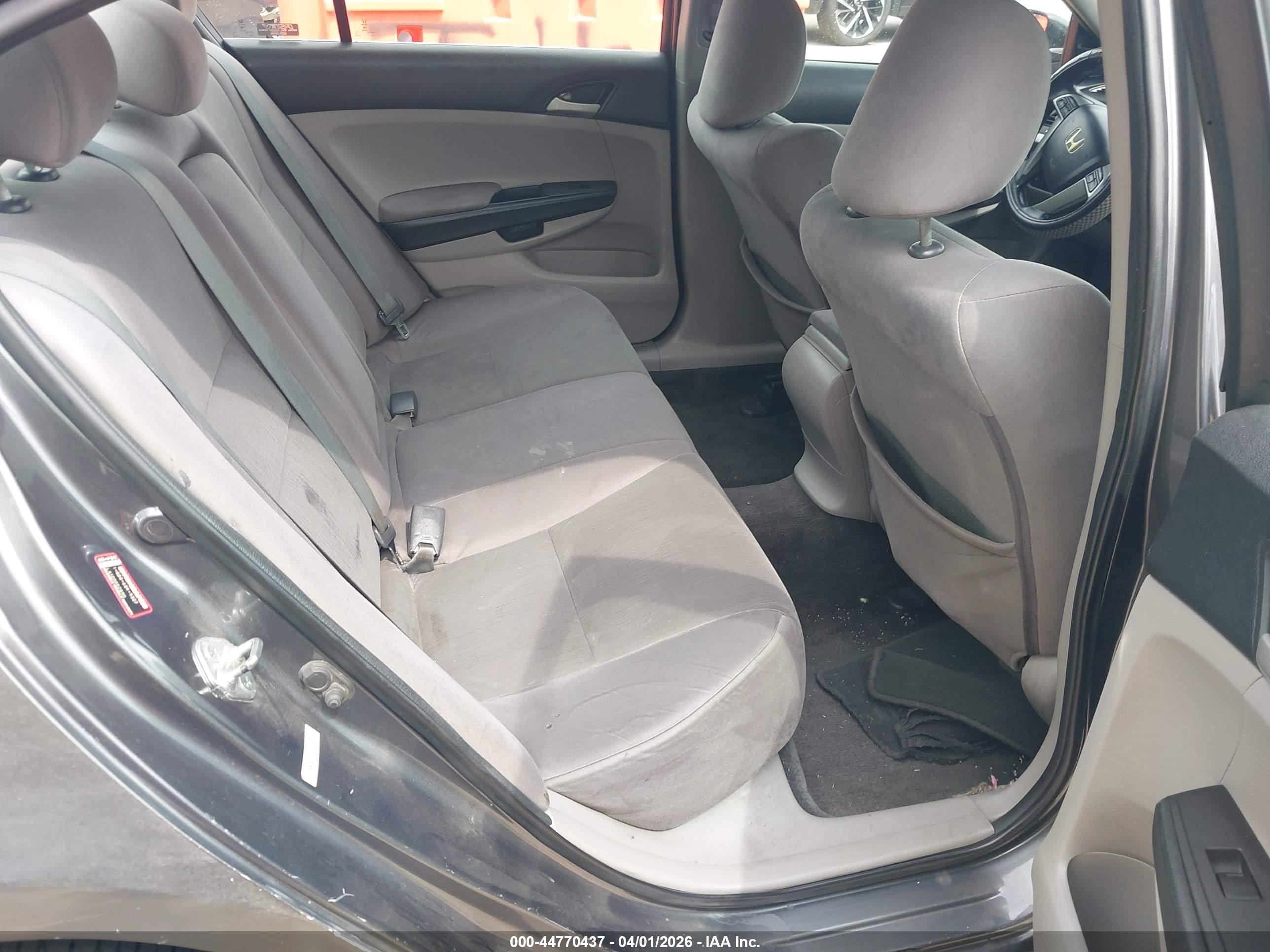 2012 Honda Accord 2.4 Lx Gray vin: 1HGCP2F34CA168598
