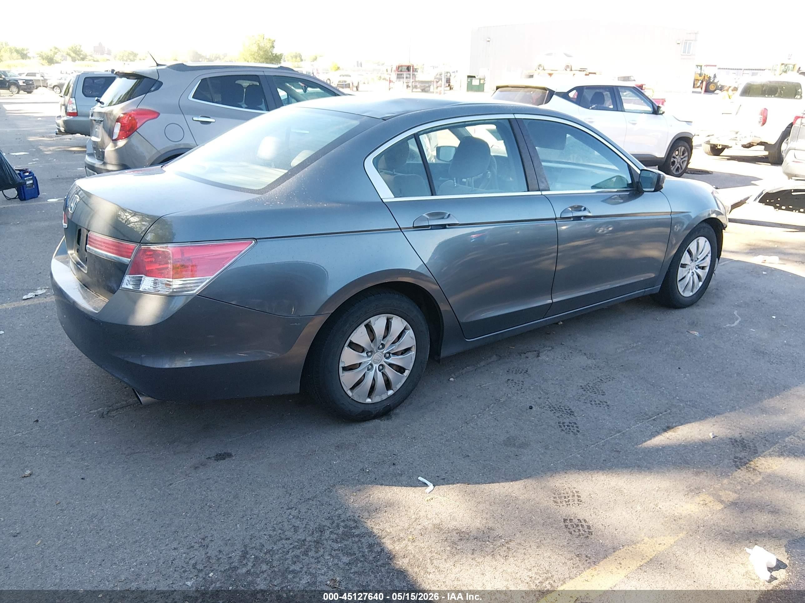 2012 Honda Accord 2.4 Lx Gray vin: 1HGCP2F34CA170612