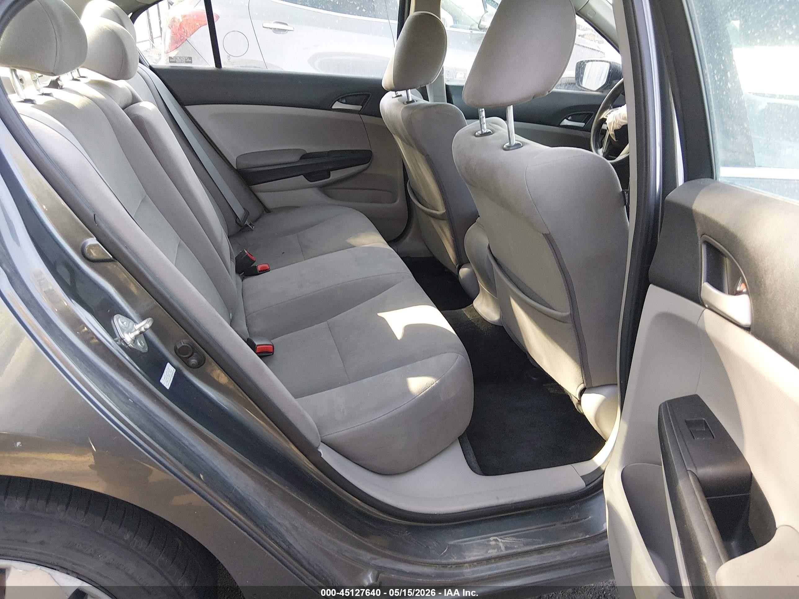 2012 Honda Accord 2.4 Lx Gray vin: 1HGCP2F34CA170612