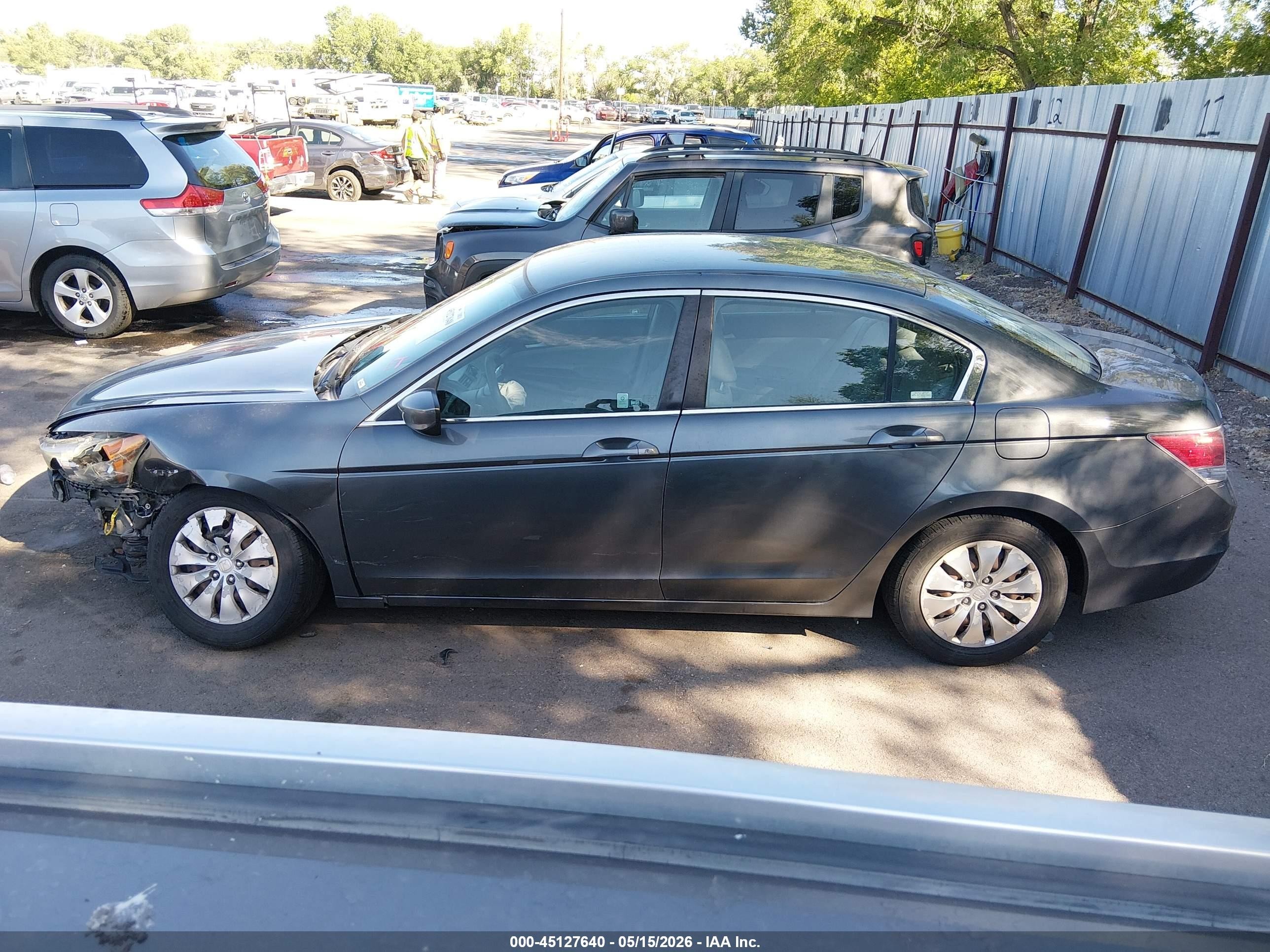2012 Honda Accord 2.4 Lx Gray vin: 1HGCP2F34CA170612