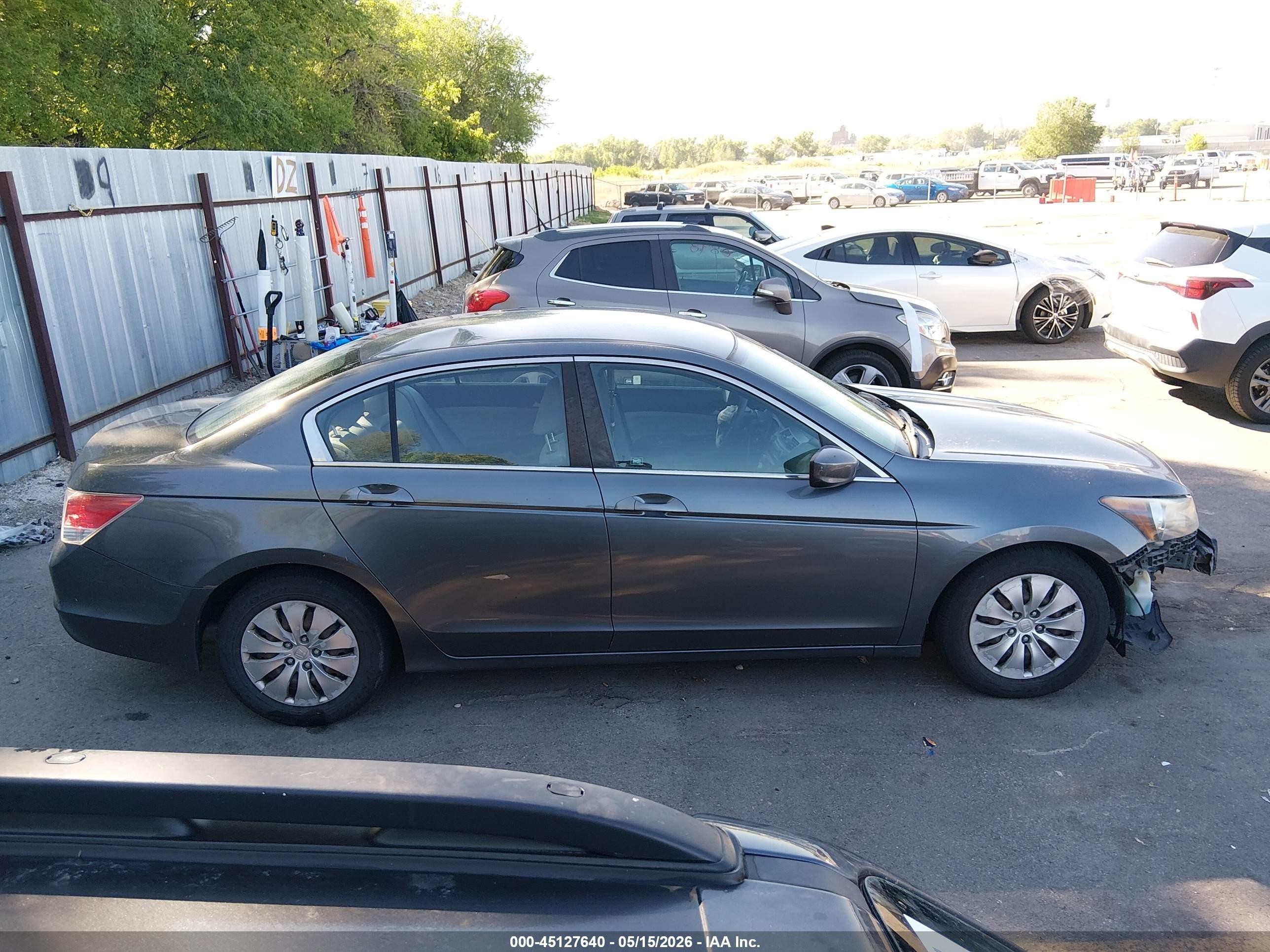 2012 Honda Accord 2.4 Lx Gray vin: 1HGCP2F34CA170612