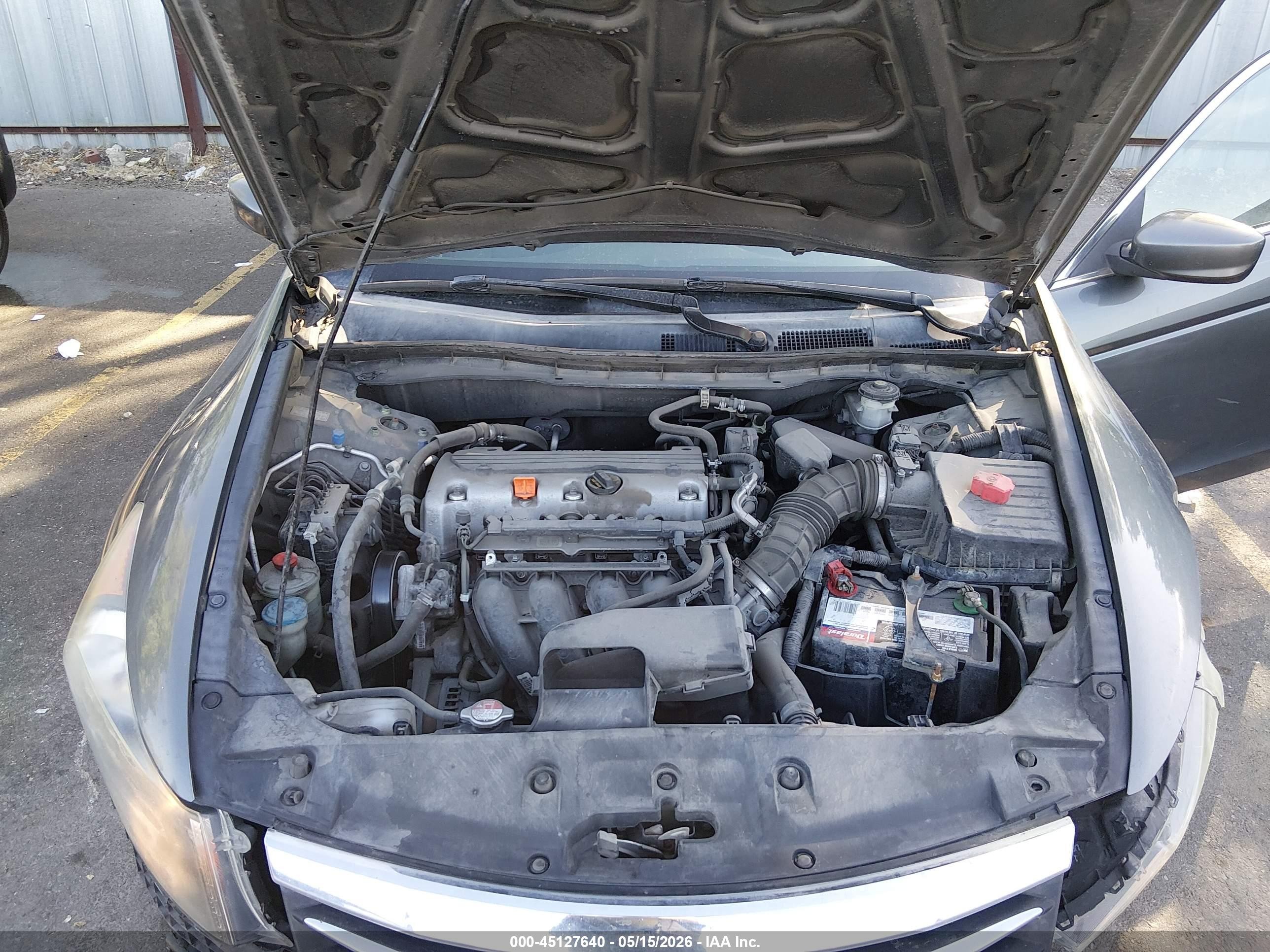 2012 Honda Accord 2.4 Lx Gray vin: 1HGCP2F34CA170612