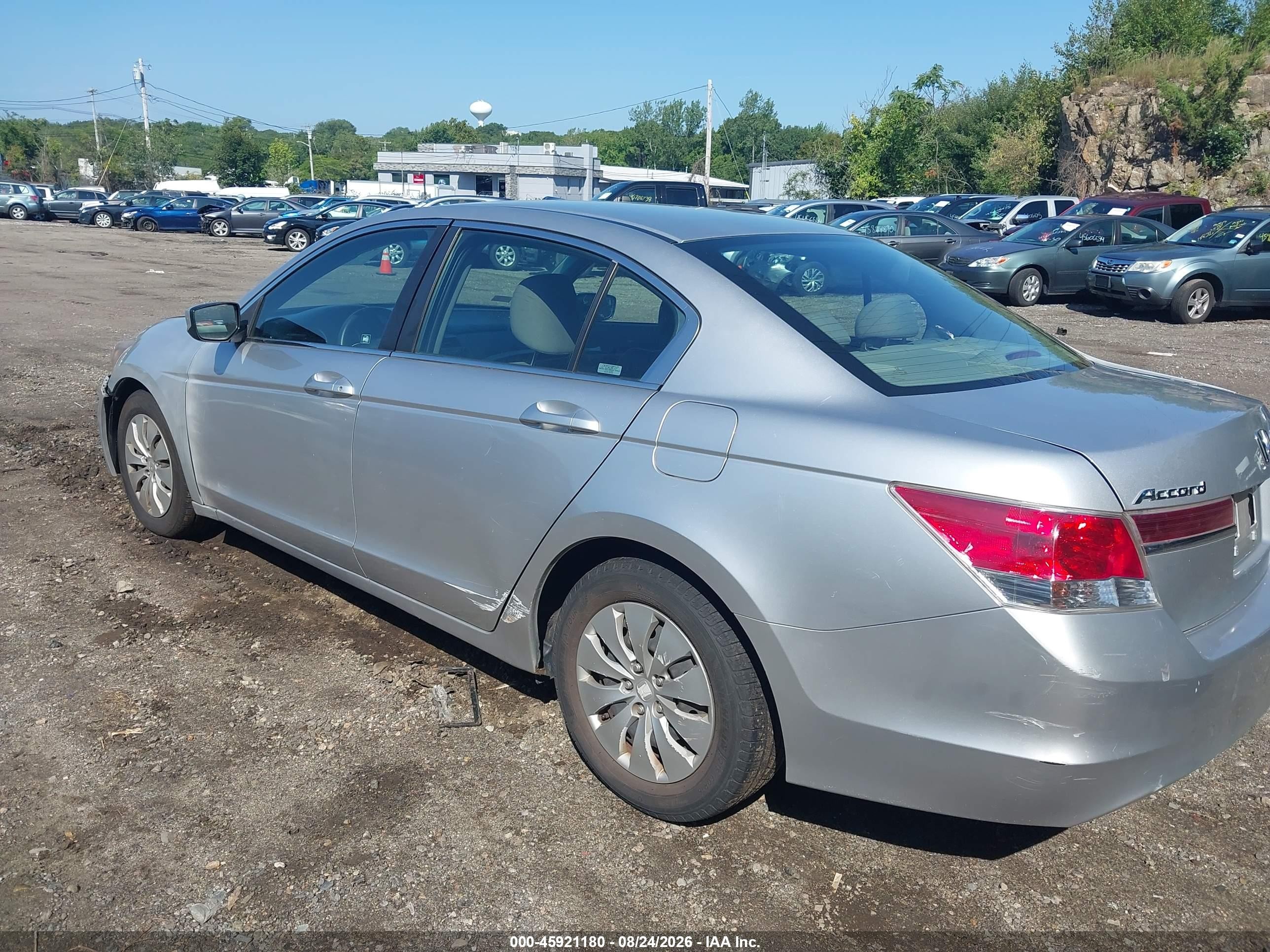 2012 Honda Accord Sdn Lx Silver vin: 1HGCP2F34CA194019