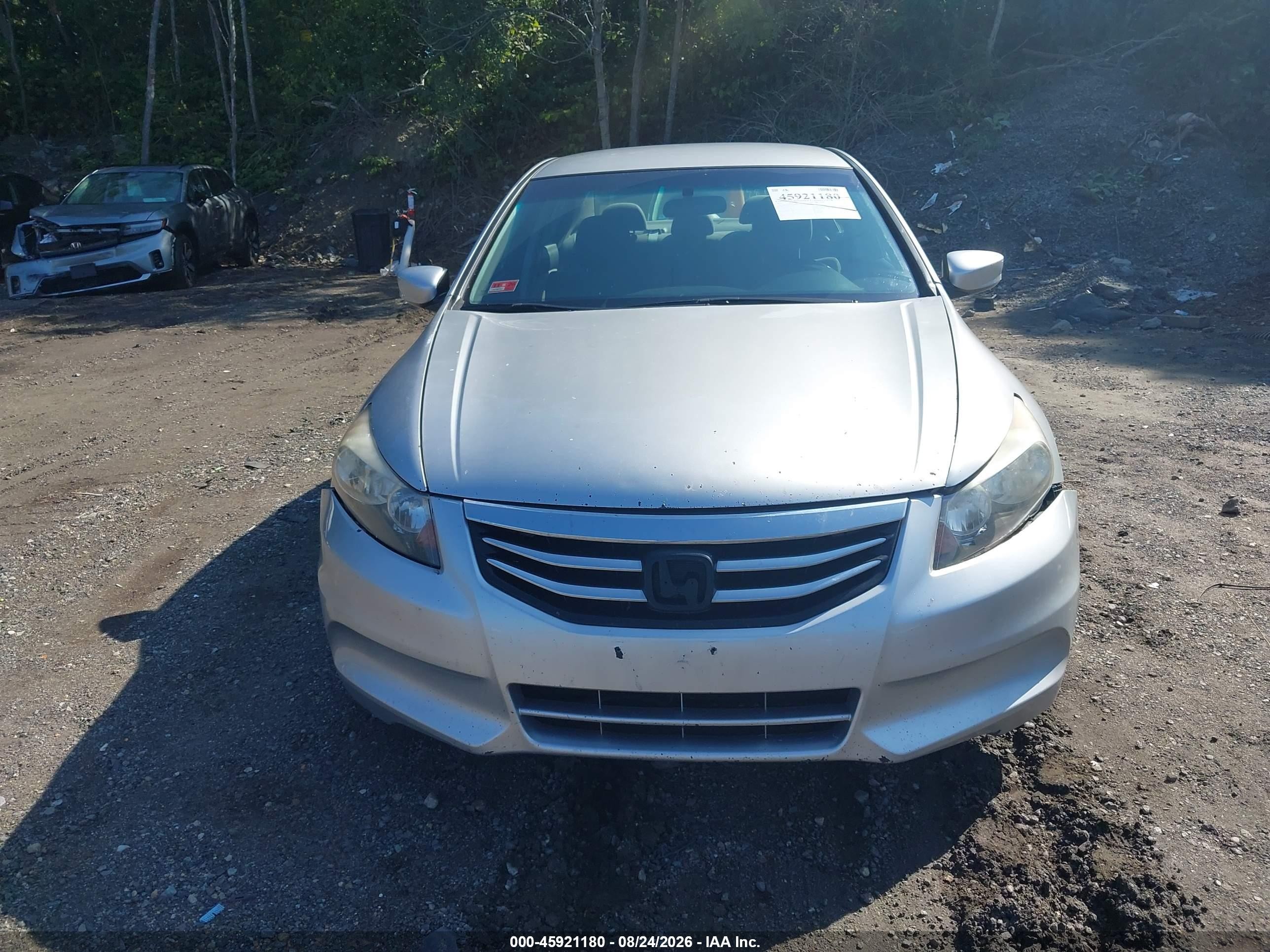 2012 Honda Accord Sdn Lx Silver vin: 1HGCP2F34CA194019